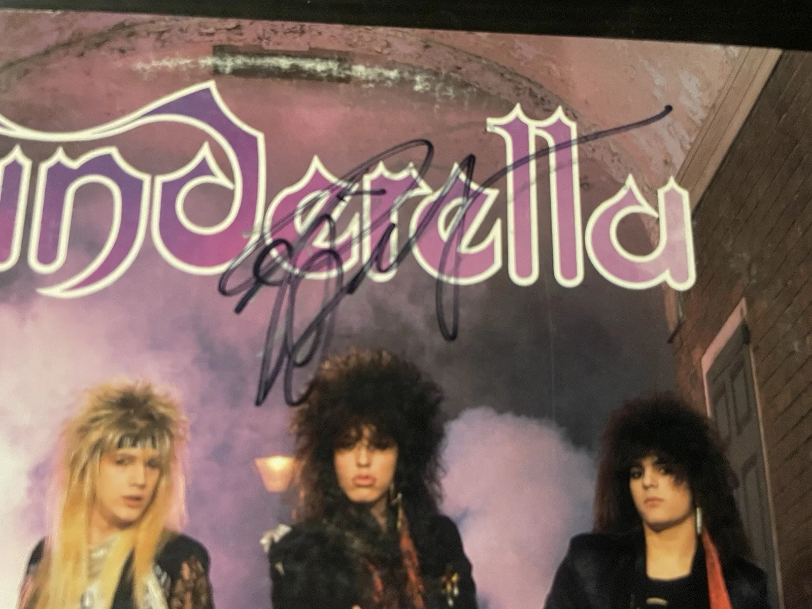Tom Keifer Signed Cinderella Night Songs LP AUTOGRAPHED JSA COA #CG58398, изображение 2