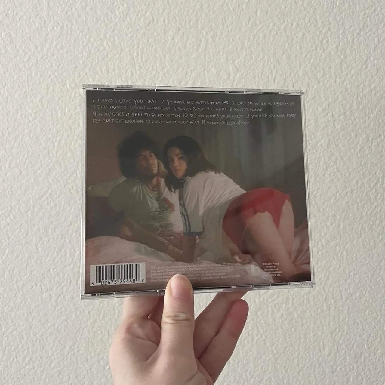 Selena Gomez Benny Blanco 'I Said I Love You First' Signed CD, image 2