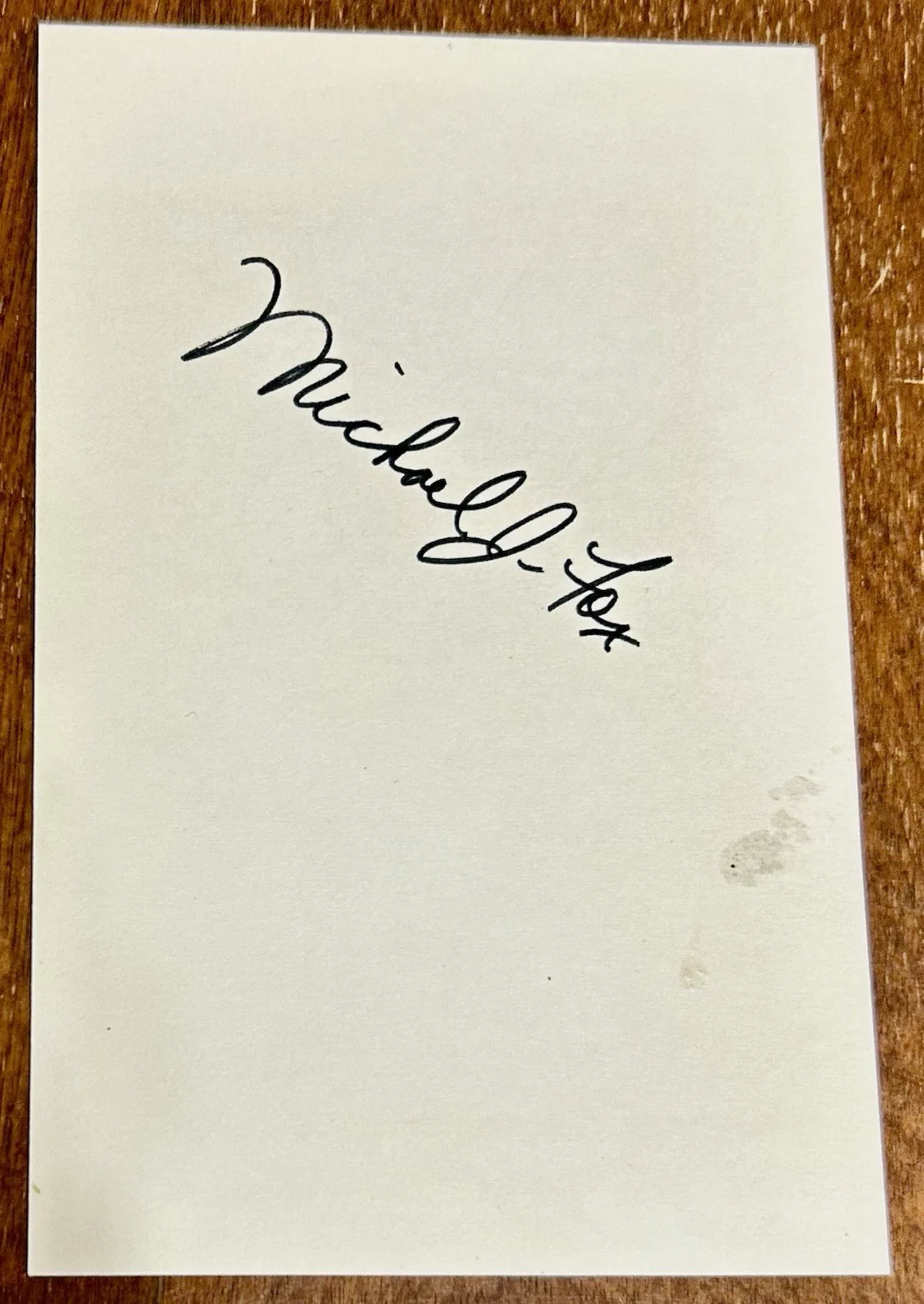 13 Movie/TV Autograph Lot: Michael J. Fox, Tom Selleck, Samuel L. Jackson + More, image 2