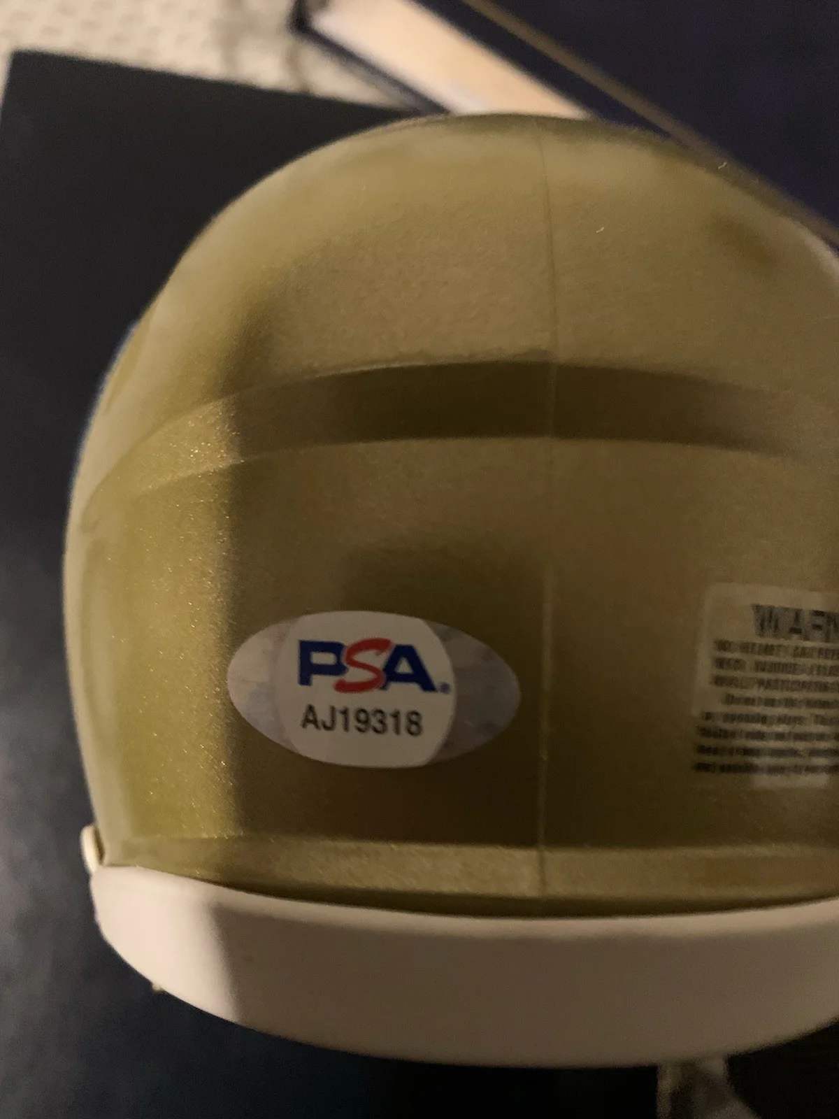 Mark Harmon Autographed UCLA Mini Helmet PSA/DNA COA Summer School, image 3