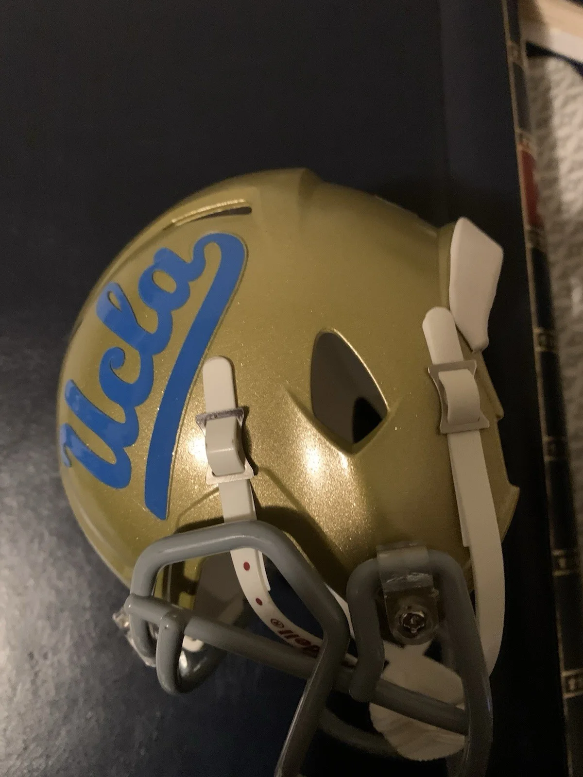 Mark Harmon Autographed UCLA Mini Helmet PSA/DNA COA Summer School, image 4