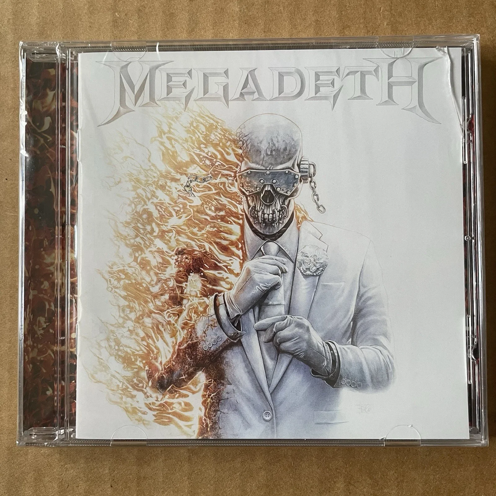 Megadeth Self Titled SIGNED CD 2026 AUTOGRAPHED Photo Insert, image 2