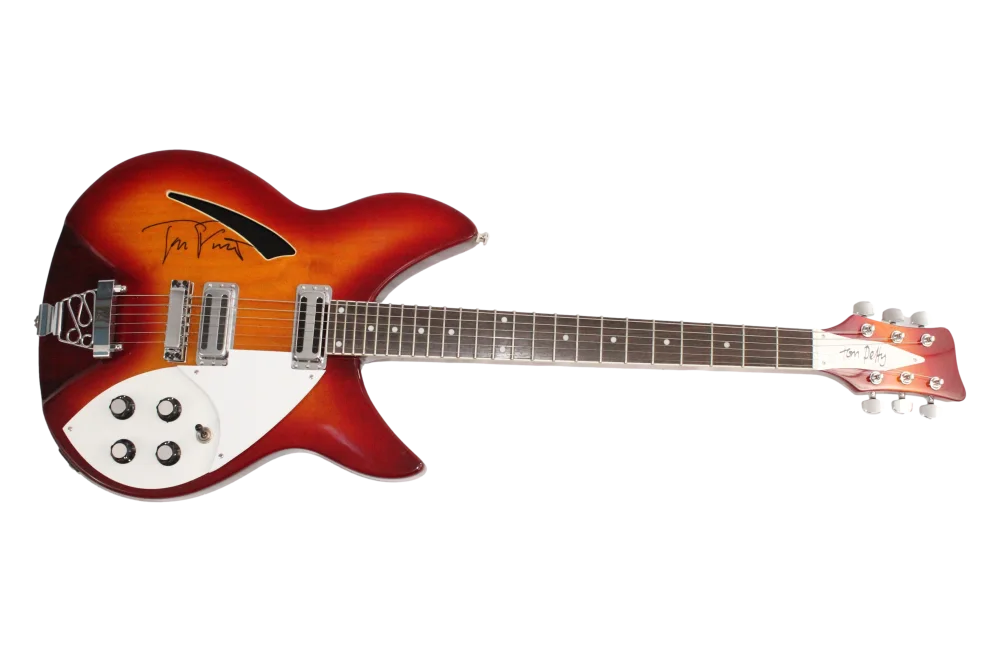 Tom Petty — Tom Petty Signed Autograph Full Size Signature Rickenbacker Guitar w/ JSA COA, изображение 2