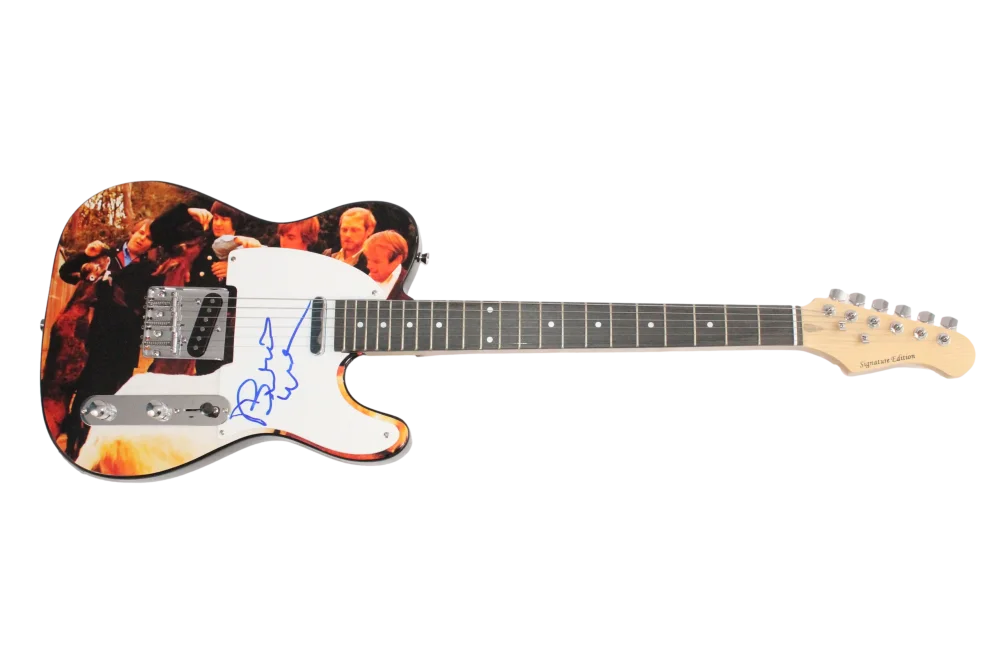 Brian Wilson — Brian Wilson Beach Boys Signed Autograph Custom One-of-a-Kind Guitar w/ JSA COA, изображение 2