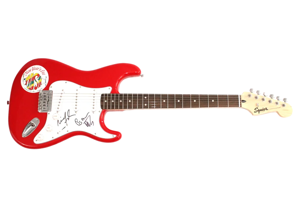 Trey Anastasio, Jon Fishman, Mike Gordon, Page McConnell — Phish Band Signed Autograph Guitar - Trey Anastasio Jon Fishman Mike Page w/ JSA, image 2