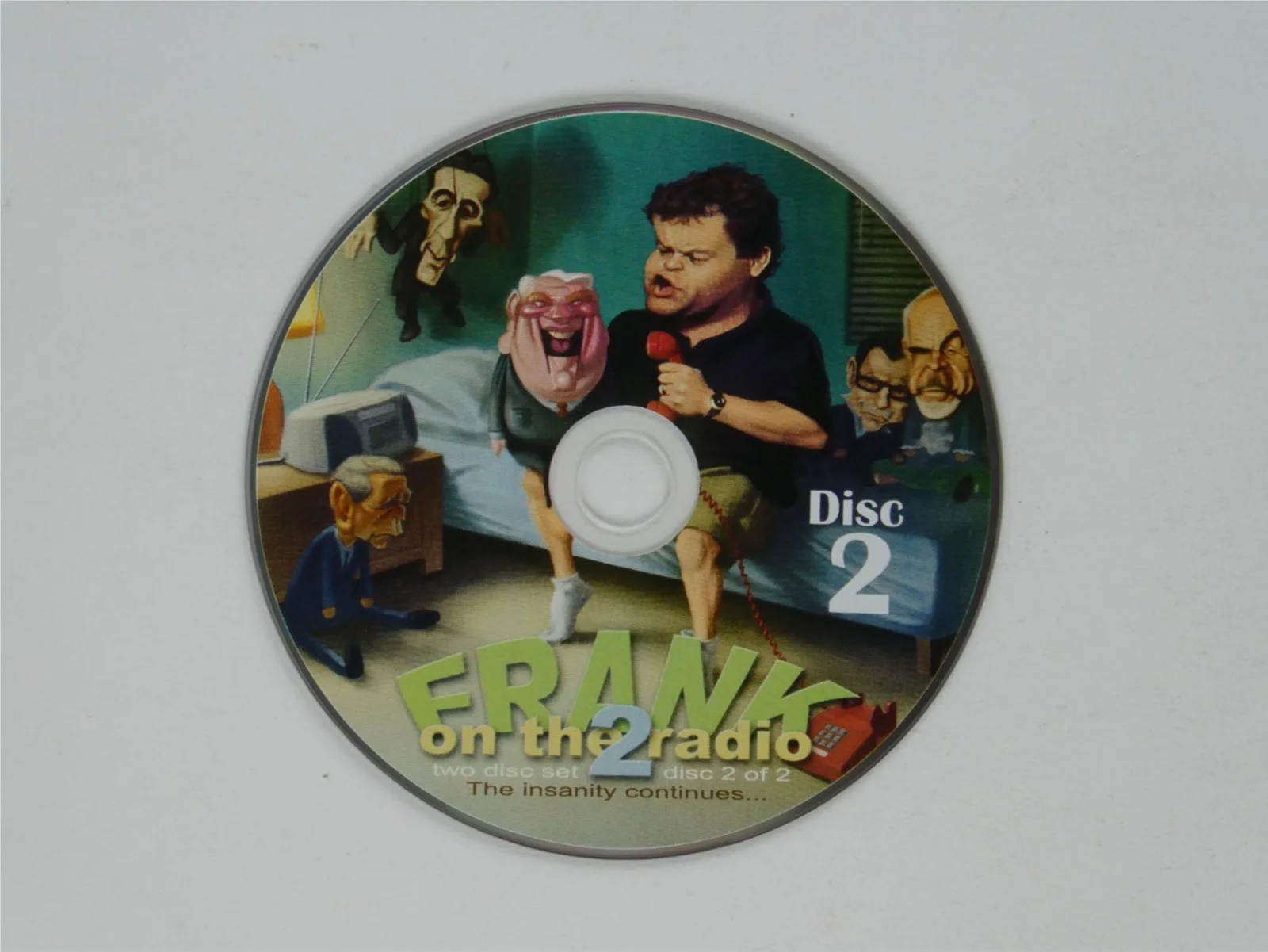 Frank Caliendo — Frank Caliendo Signed Frank On The Radio 2 CD Cover Autographed Comedian, image 4