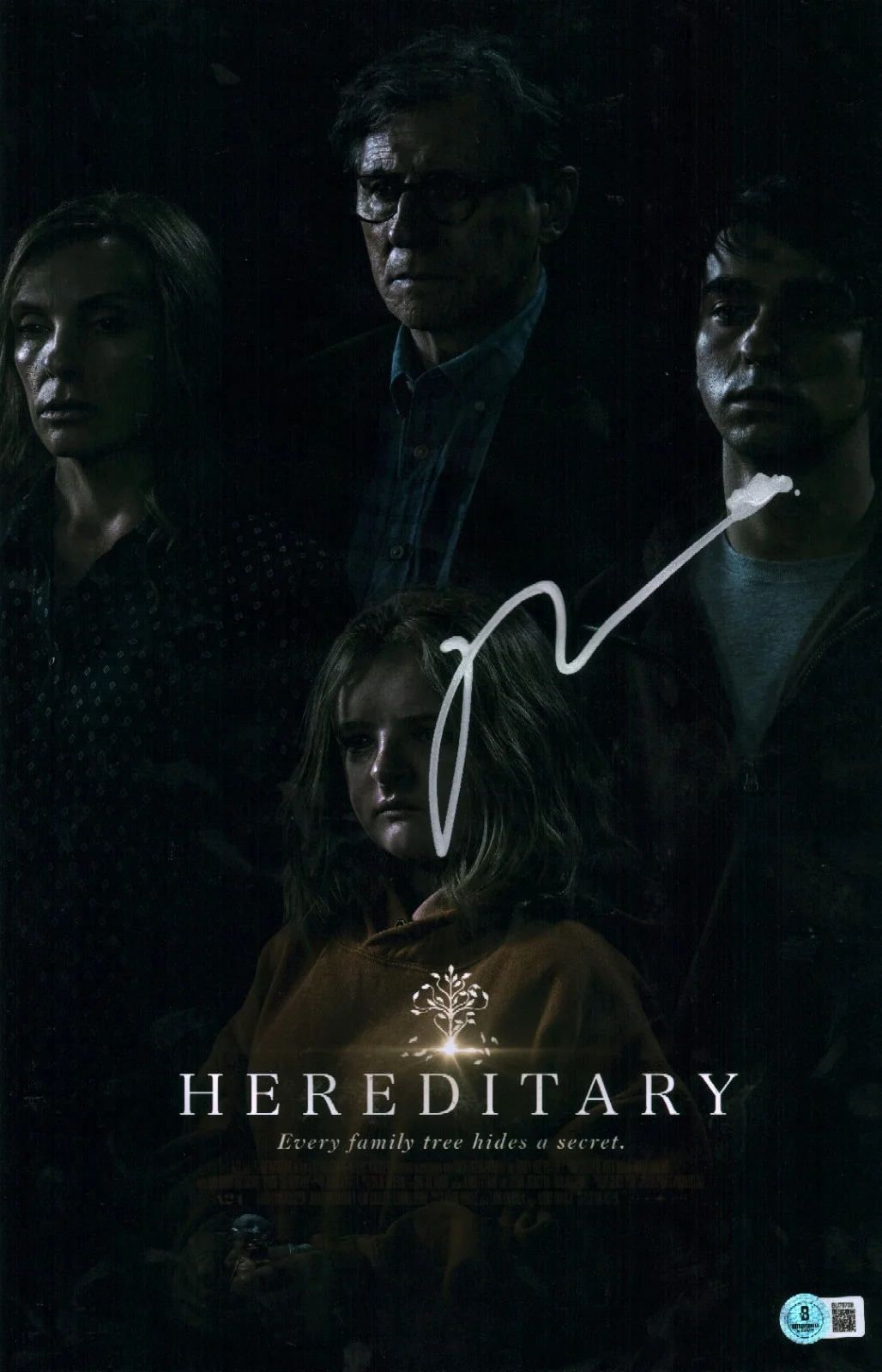 ari aster — ARI ASTER SIGNED HEREDITARY DIRECTOR 11X17 PHOTO POSTER AUTOGRAPH BAS COA