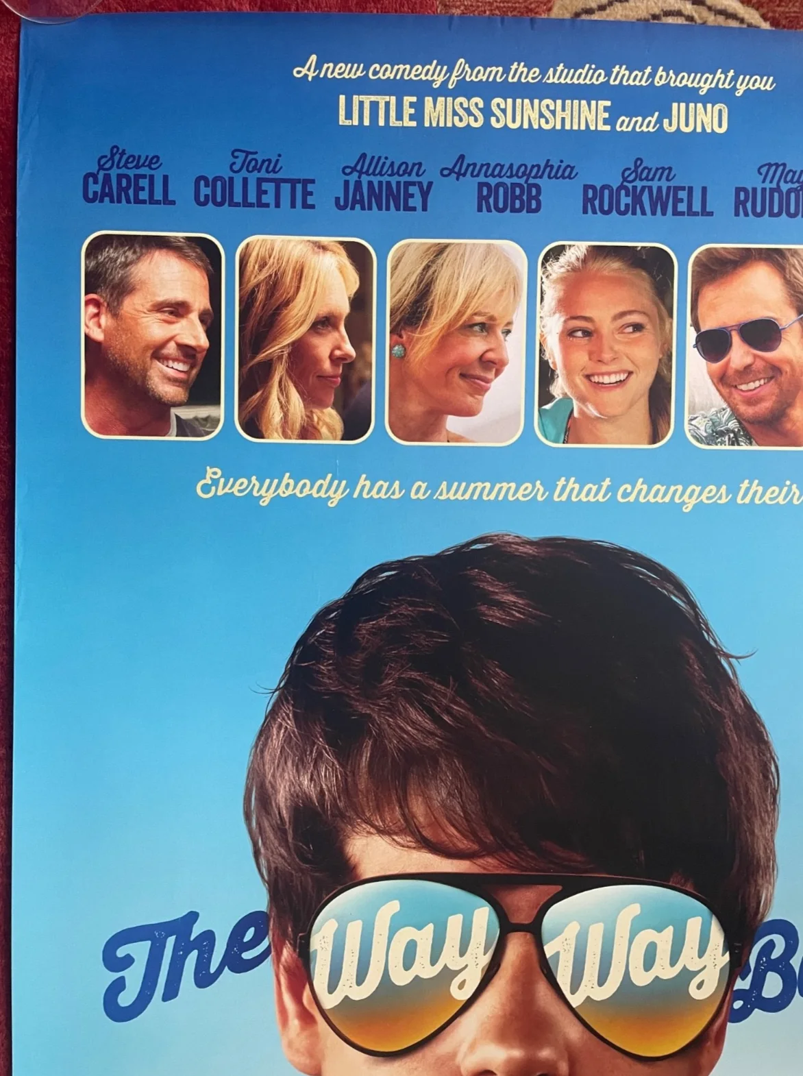 THE WAY WAY BACK (2013) Original UK One Sheet Movie Film Poster Steve Carell, изображение 2