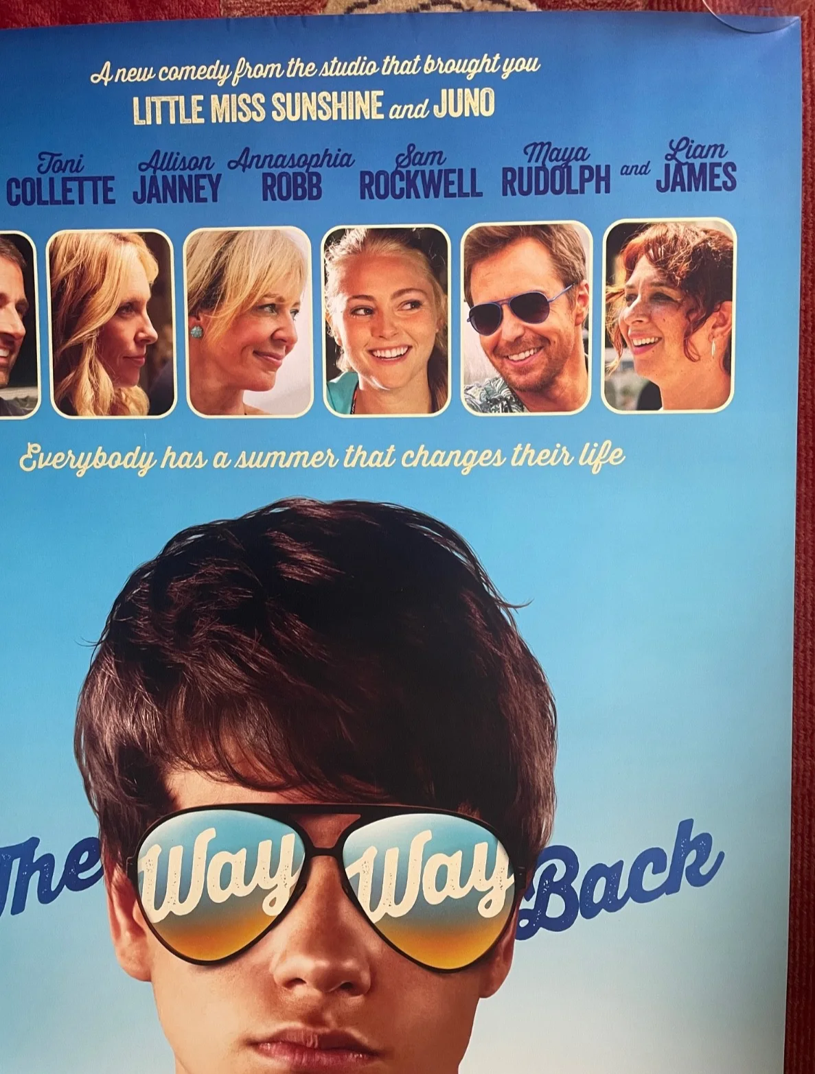 THE WAY WAY BACK (2013) Original UK One Sheet Movie Film Poster Steve Carell, изображение 3