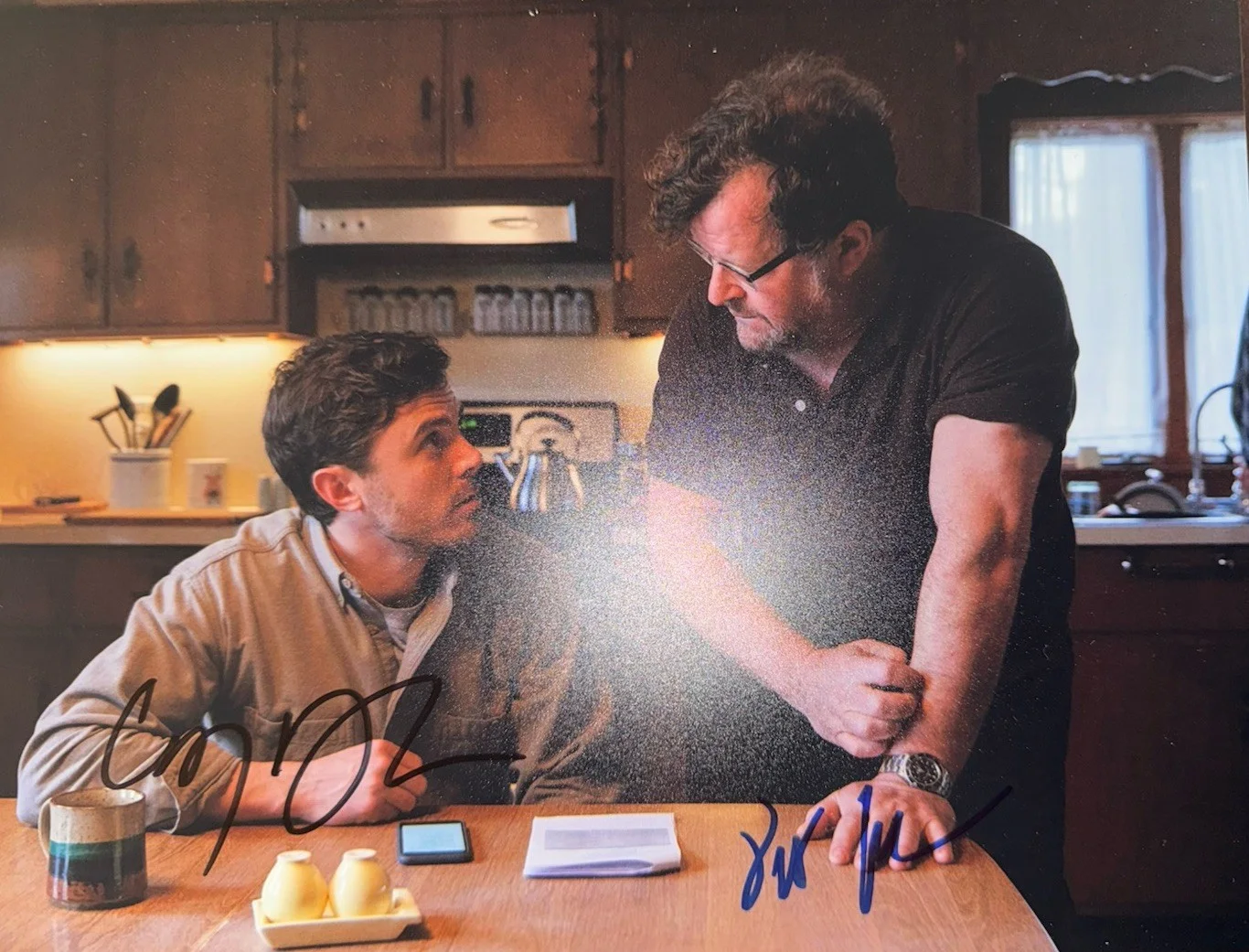 Kenneth Lonergan & Casey Affleck Signed 8x10 Photo In Manchester By The sea, изображение 3