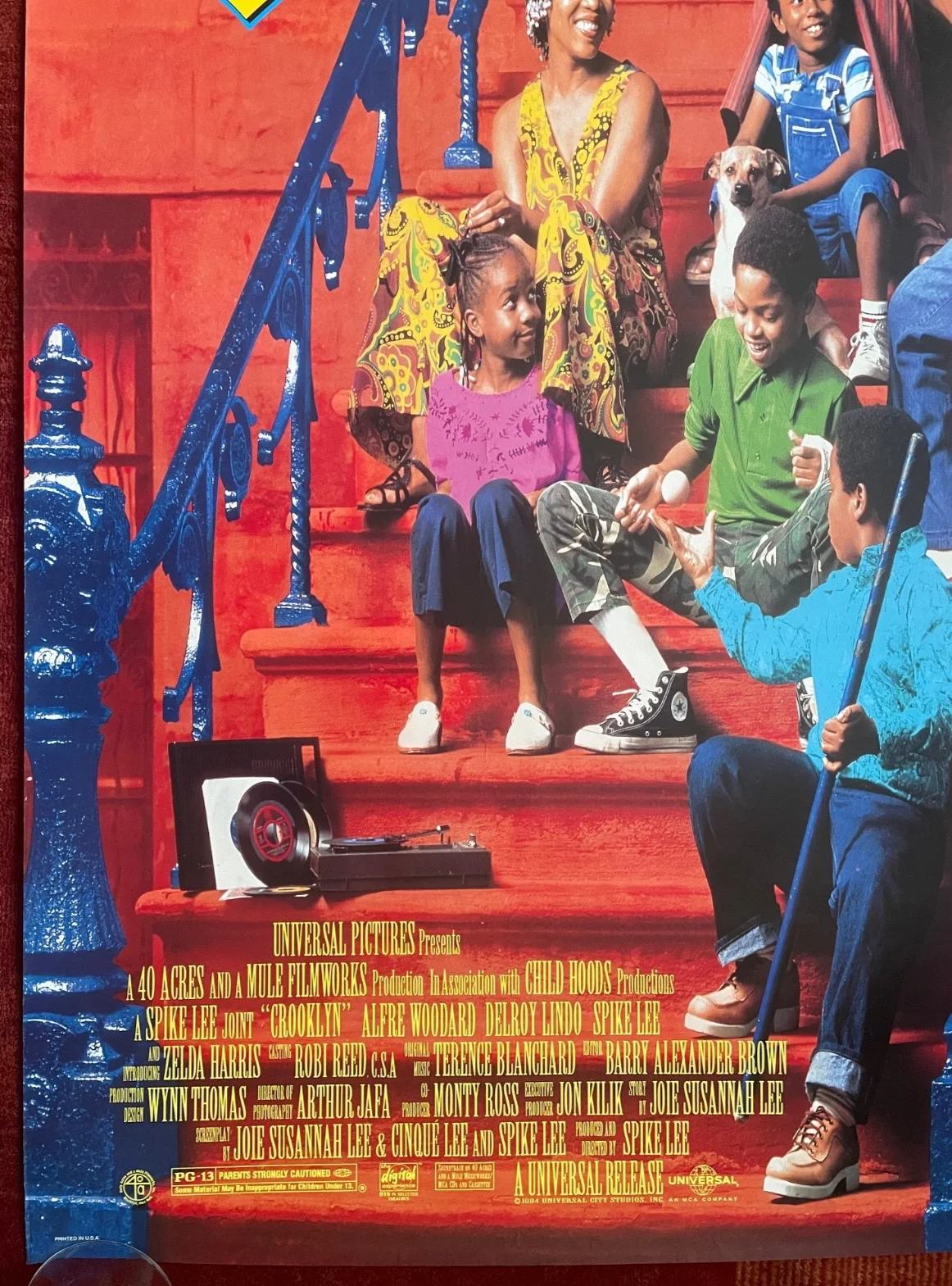 CROOKLYN (1994) Original UK One Sheet Film Movie Poster Spike Lee, Alfre Woodard, изображение 4
