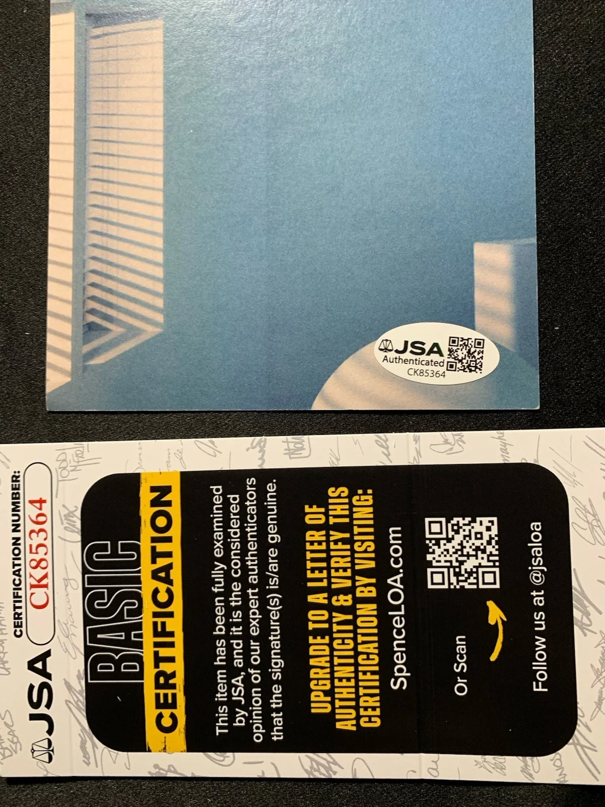 John Mayer Signed CD Art Card Insert – Autograph – JSA Coa, image 2