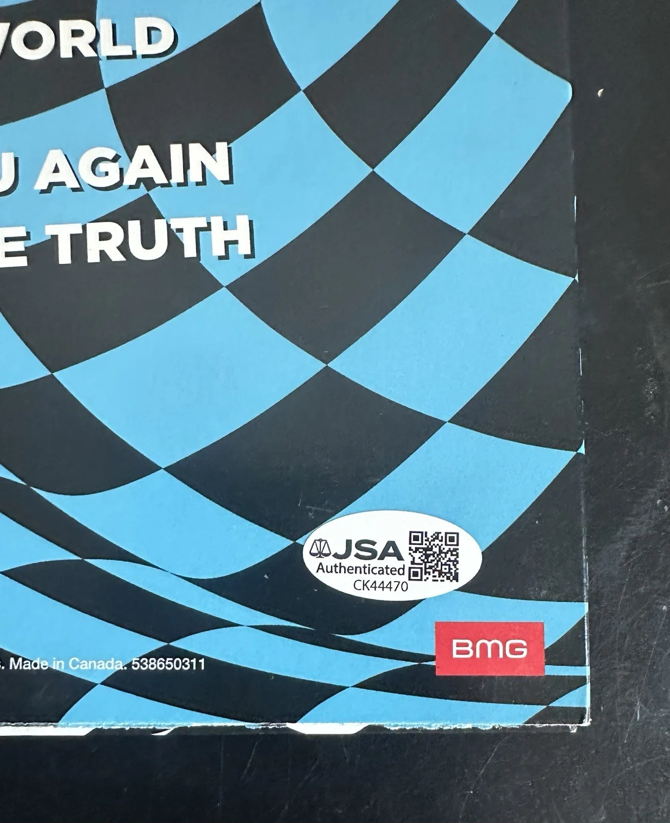 ROBIN ZANDER & RICK NIELSEN SIGNED CHEAP TRICK ‘IN ANOTHER WORLD’ VINYL LP JSA, изображение 5