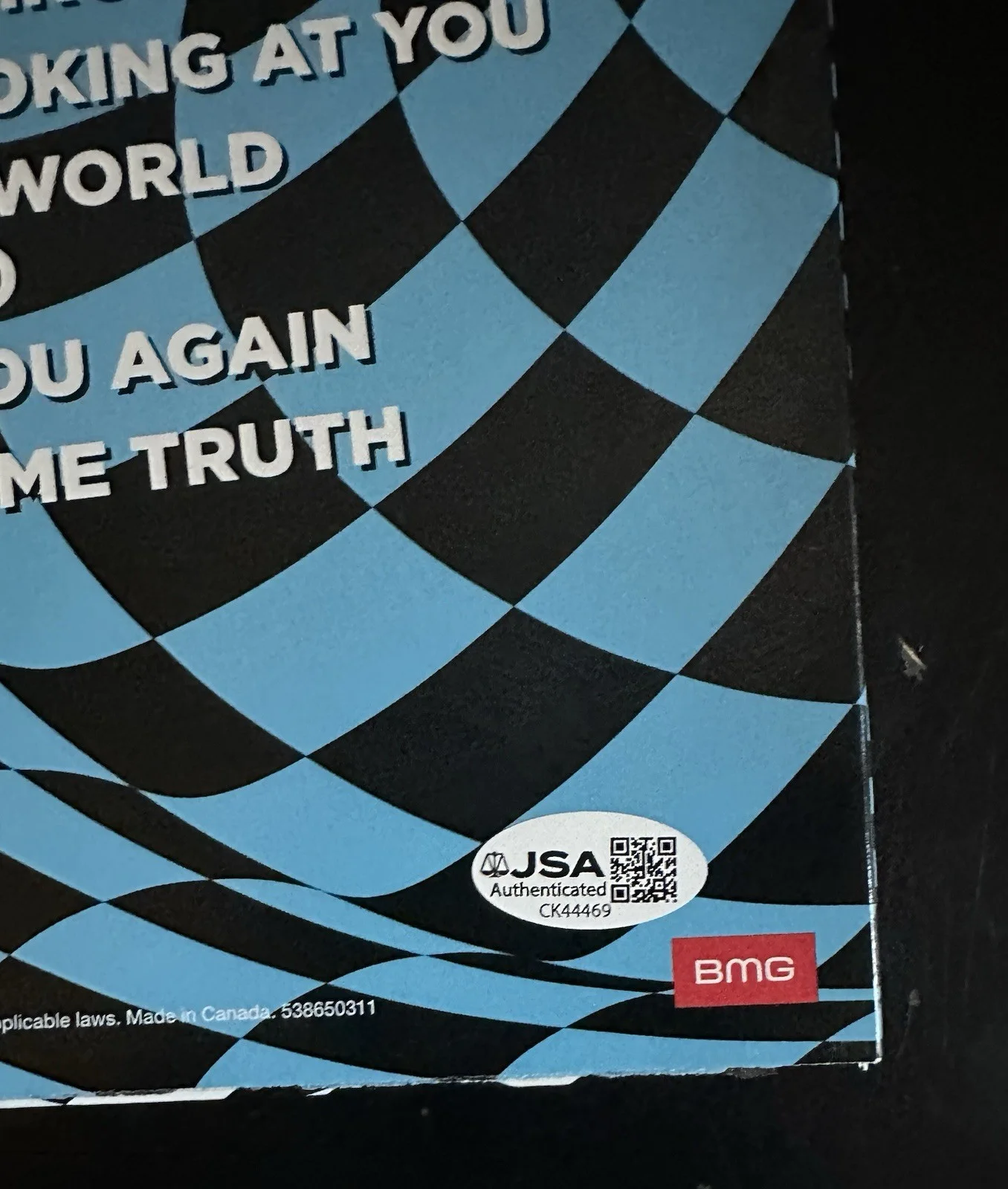 ROBIN ZANDER & RICK NIELSEN SIGNED CHEAP TRICK ‘IN ANOTHER WORLD’ VINYL LP JSA, изображение 4