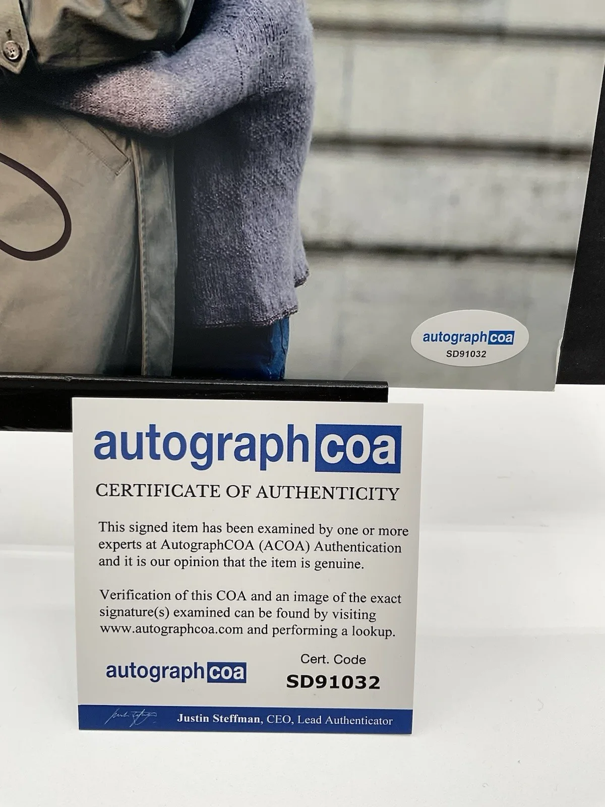 Michael Weatherly — Michael Weatherly signed 8x10 NCIS signed 8x10 NCIS signed photo ACOA auto SALE, изображение 3