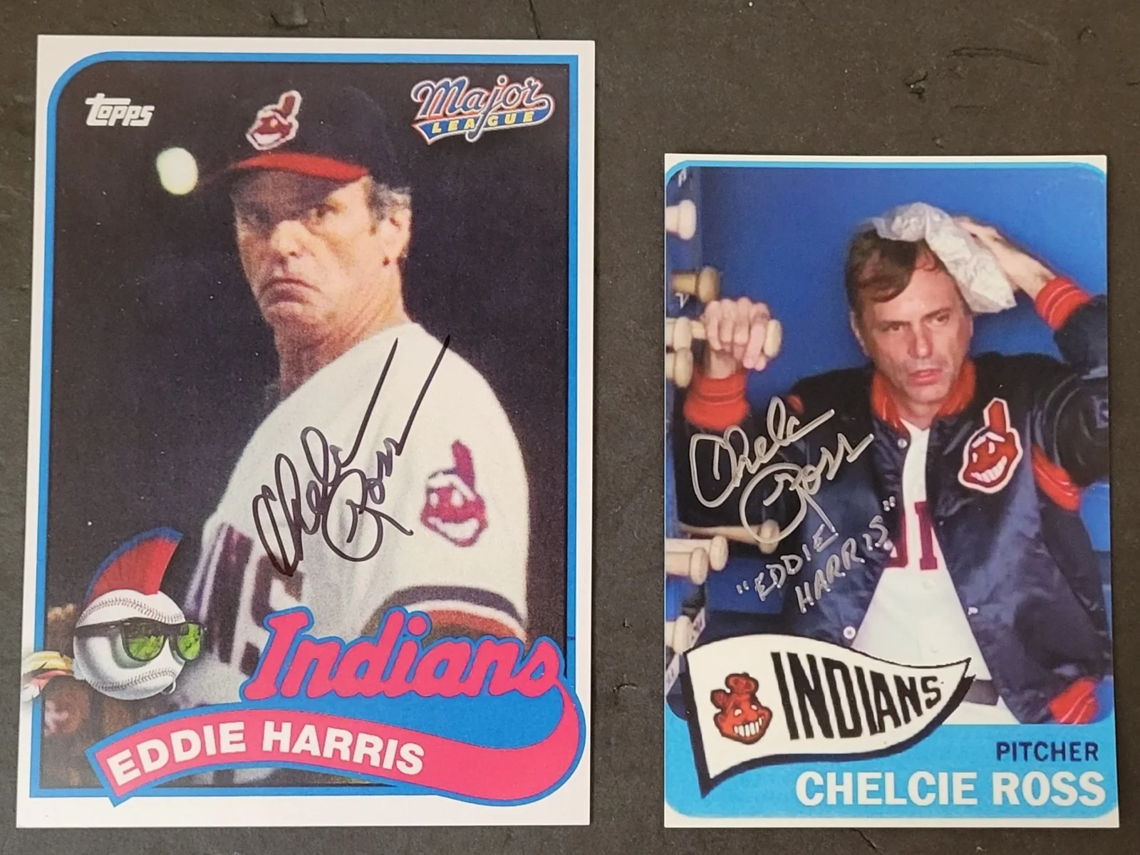 Chelcie Ross — Chelcie Ross Actor Major League "Eddie Harris" Autographed Signed 5"x7" & 4"x6"