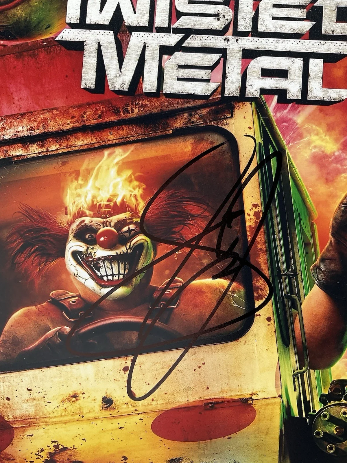 Samoa Joe — Samoa Joe signed 8x10 Twisted Metal signed 8x10 Wrestling signed photo ACOA, image 2