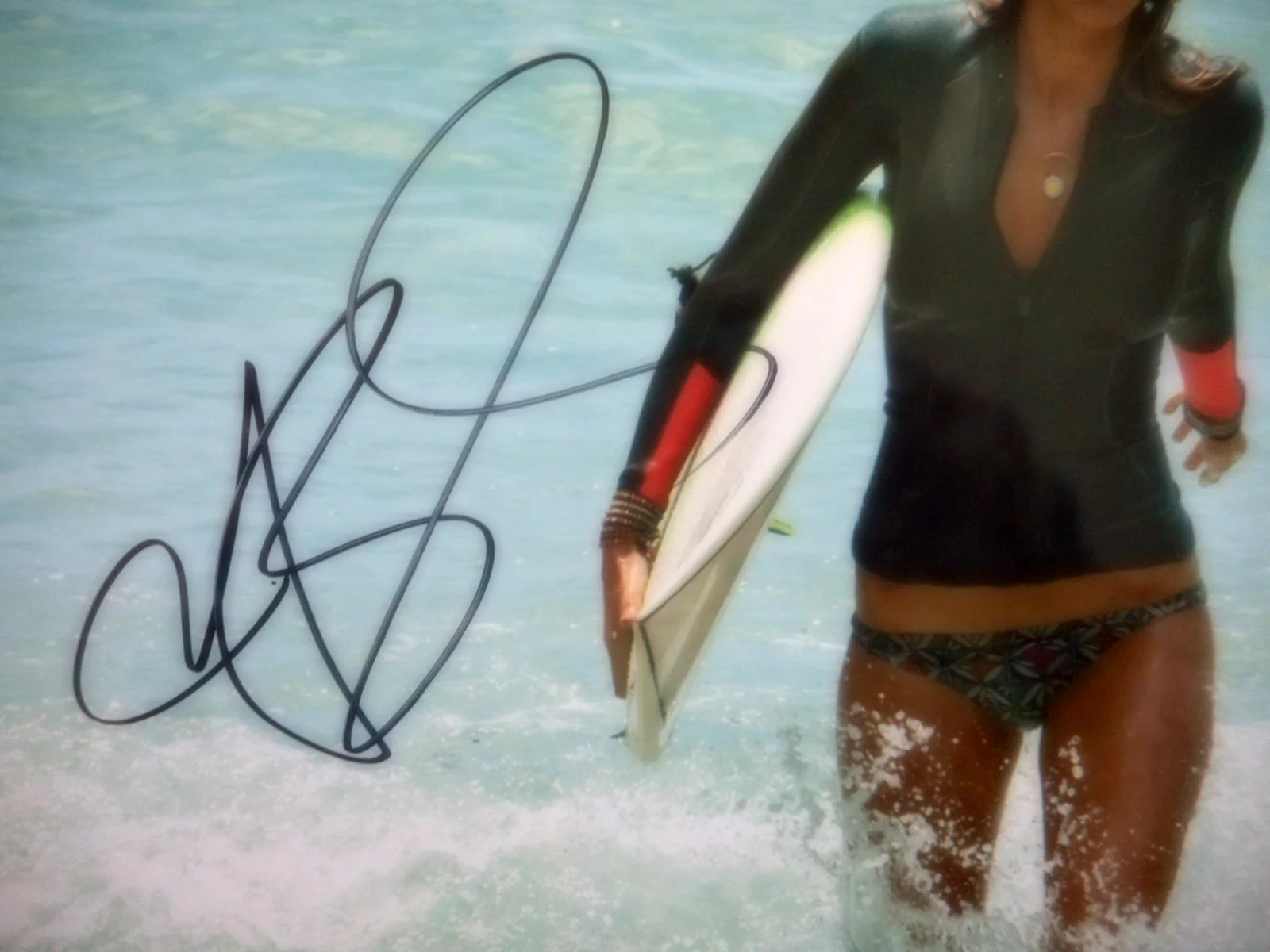 Blake Lively — Blake Lively signed THE SHALLOWS Beach Surf BEAUTIFUL 8x10 Photo COA & #d Holo, изображение 4