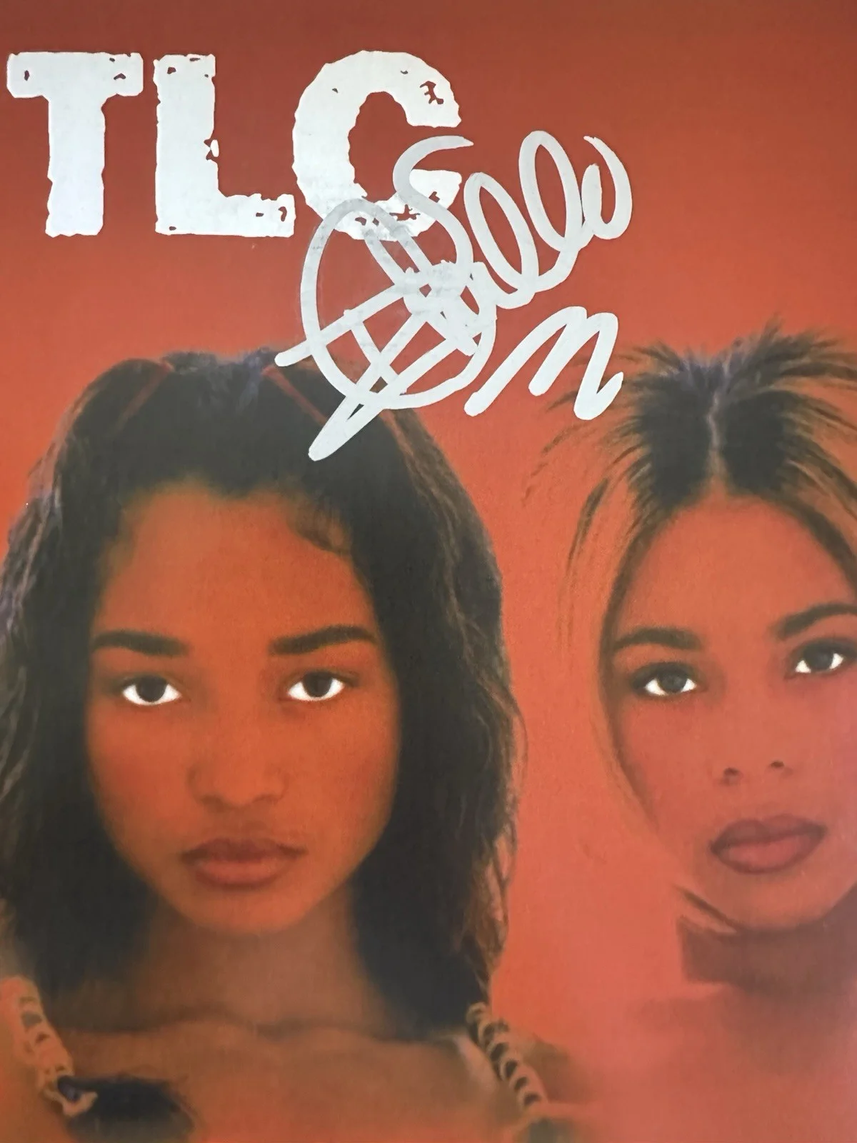CHILLI SIGNED TLC CRAZYSEXYCOOL VINYL RECORD ALBUM LP JSA AUTHENTICATED, image 3