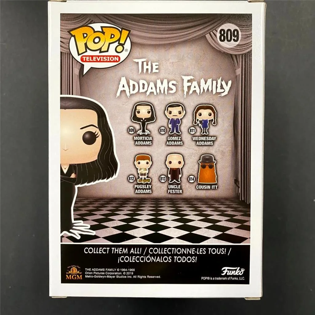 Anjelica Huston signed Morticia Addams Funko Pop! 809 autograph (A) Beckett BAS, изображение 3