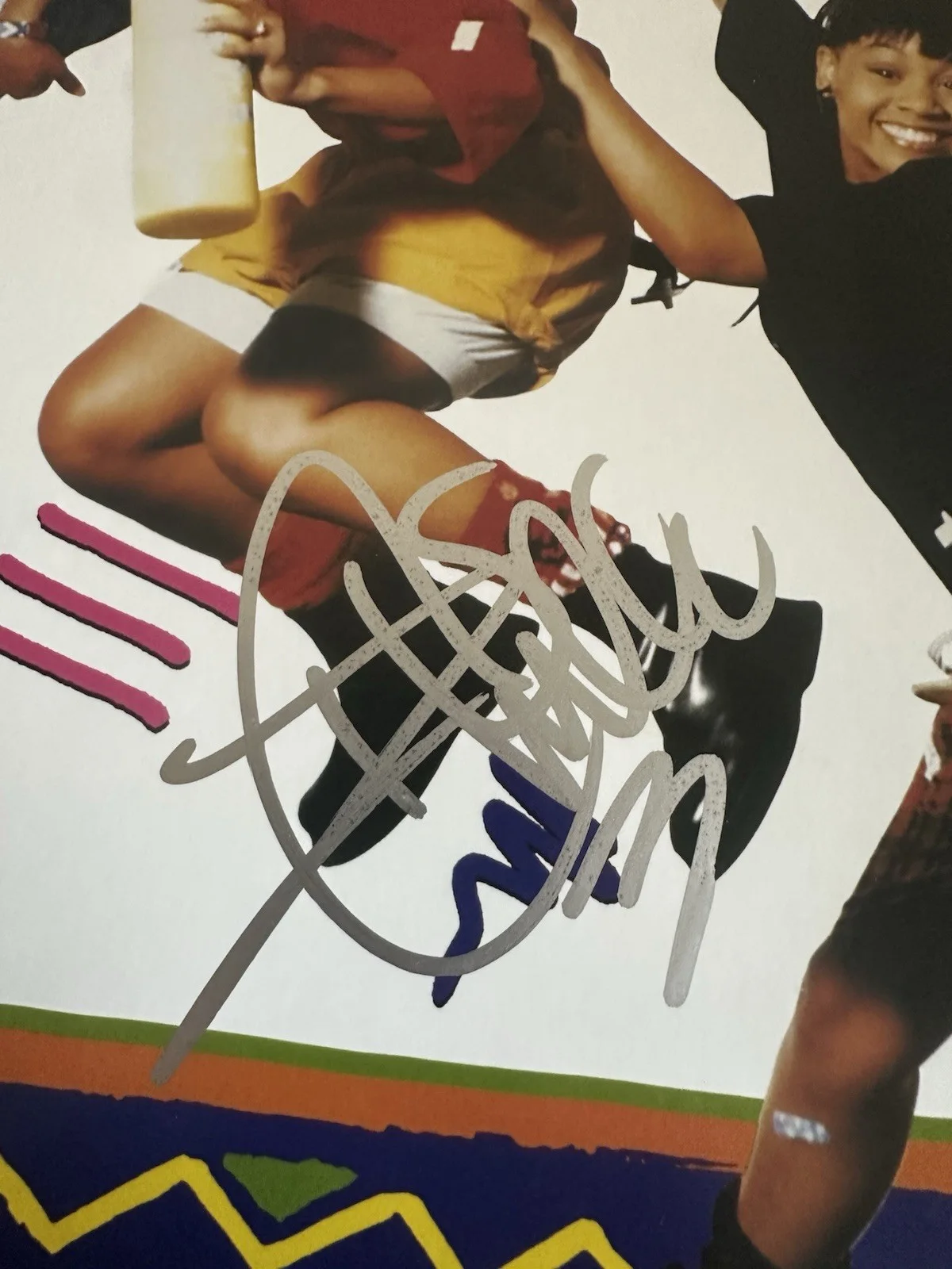 CHILLI SIGNED TLC OOOOOOOHHH… ON THE TLC TIP VINYL RECORD ALBUM LP JSA COA, image 3