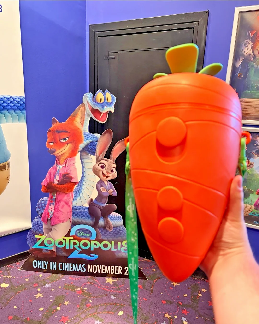 Zootropolis 2 Zootopia Cineworld Disney Limited Edition Carrot Popcorn Holder, изображение 4