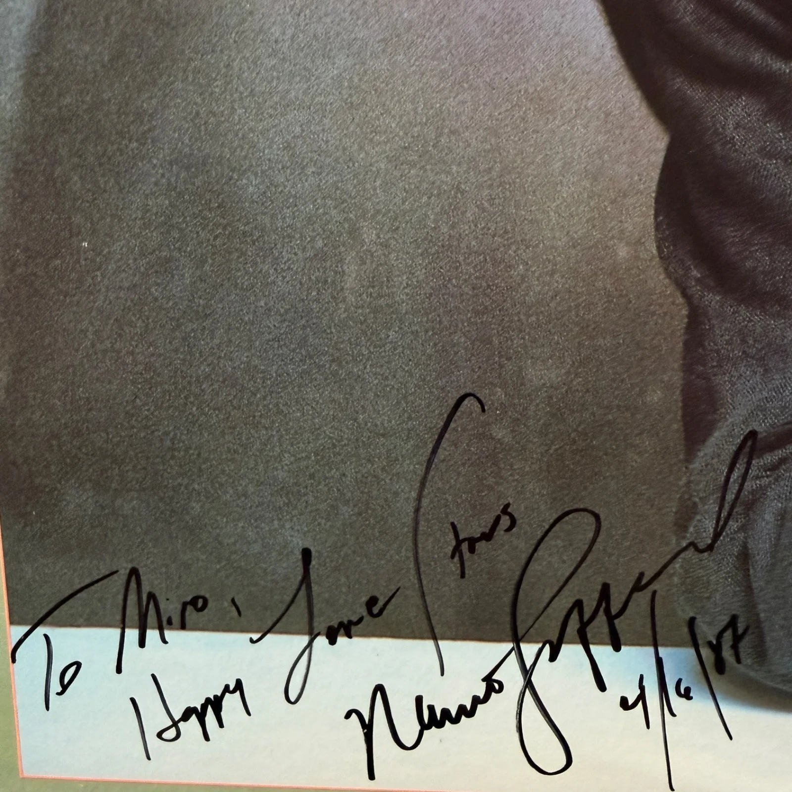 AUTOGRAPHED! NANCI GRIFFITH "Lone Star State Of Mind" vinyl MCA-5927 AUTOGRAPHED, изображение 2