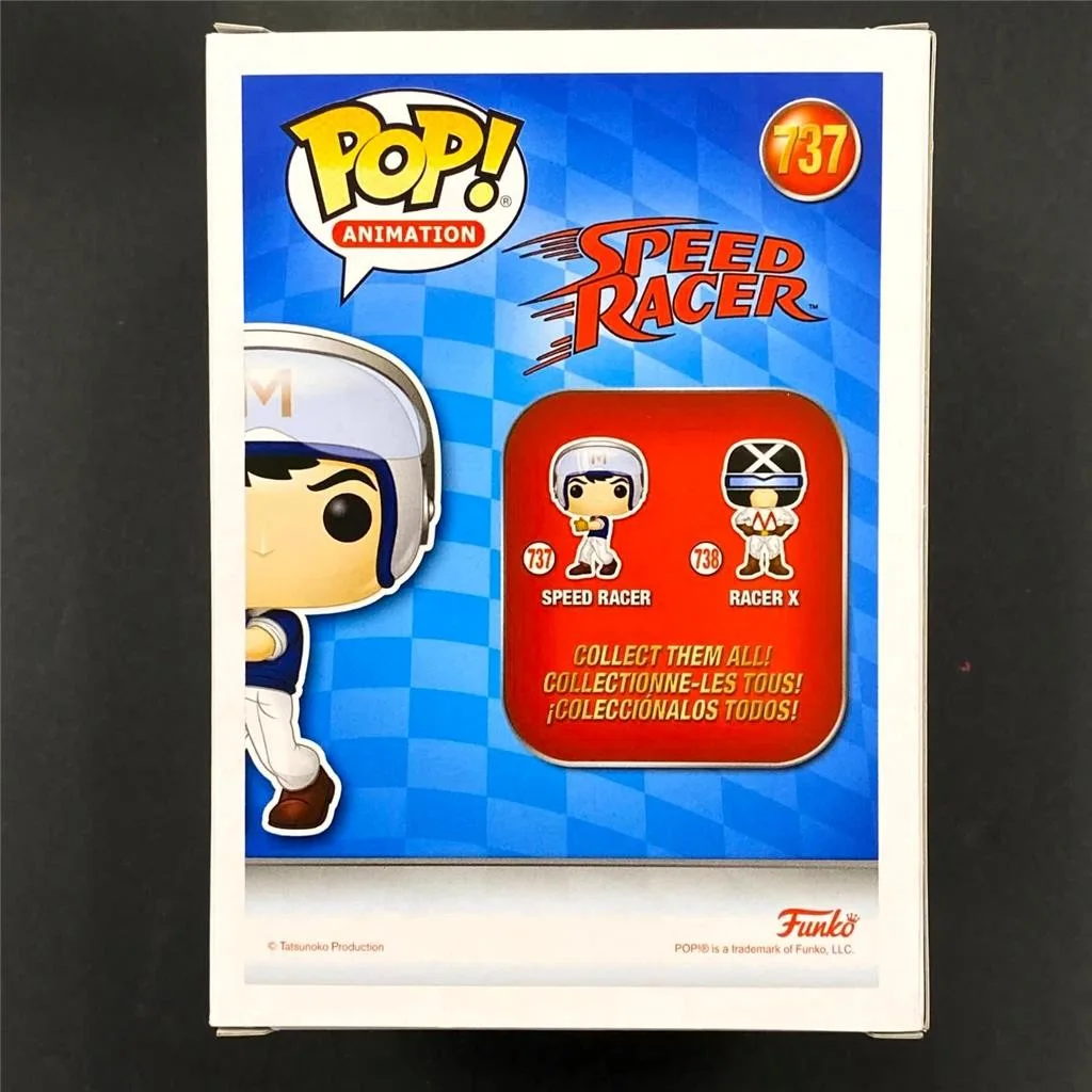 Emile Hirsch signed Speed Racer Funko Pop! 737 autograph ~ Beckett BAS, изображение 3