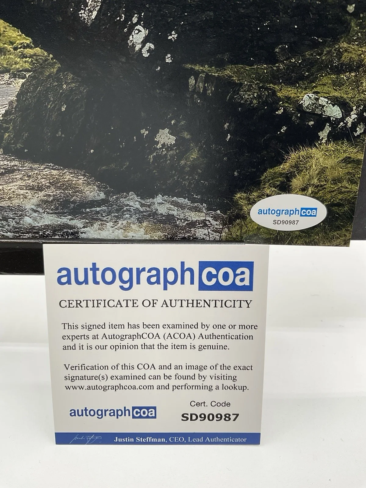 Jamie Roy — Jamie Roy signed 8x10 Outlander signed 8x10 Jamie Roy signed photo ACOA auto, image 3