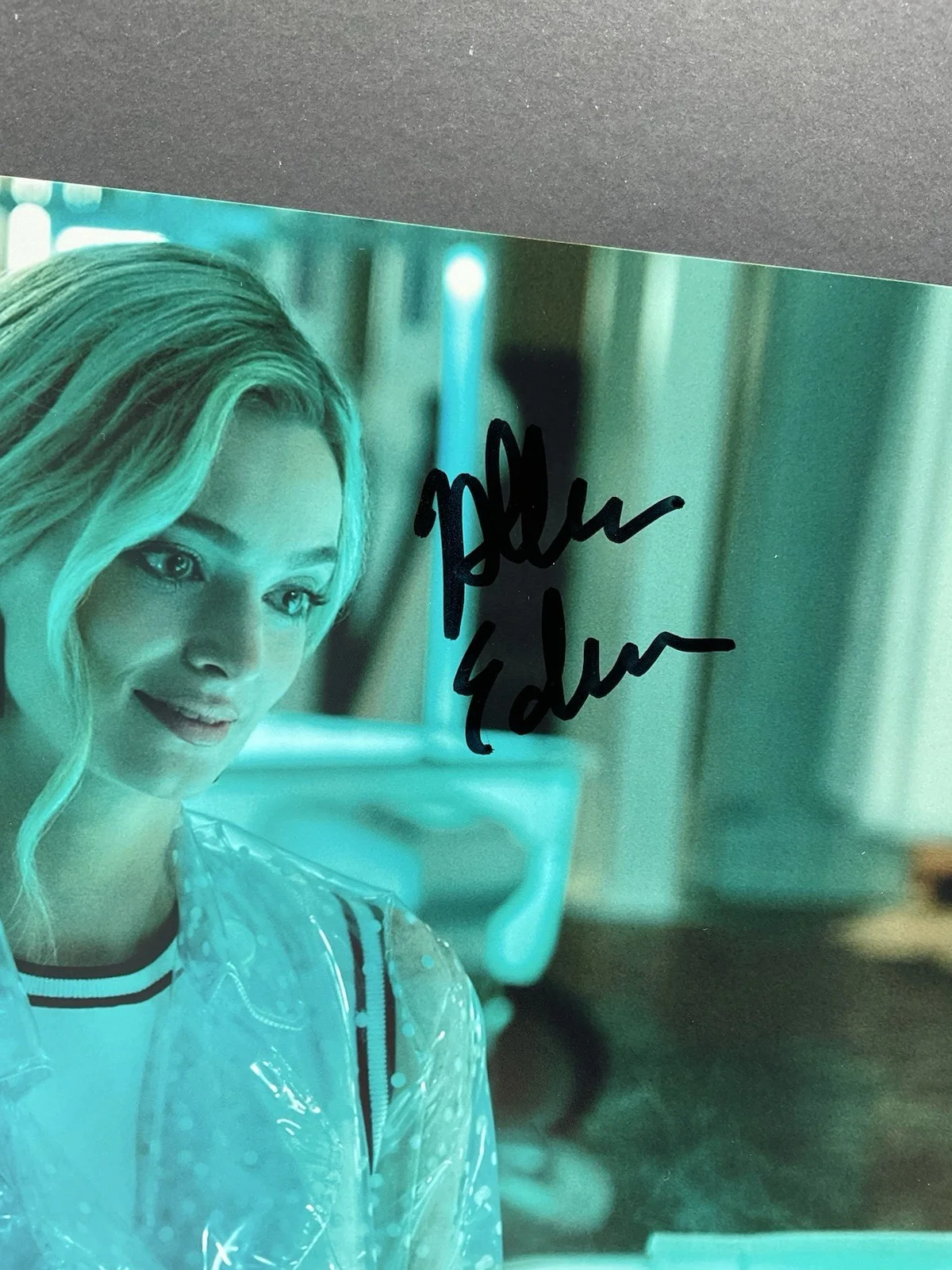 Allegra Edwards — Allegra Edwards signed 8x10 Upload signed photo ACOA Allegra Edwards Sexy auto, изображение 2