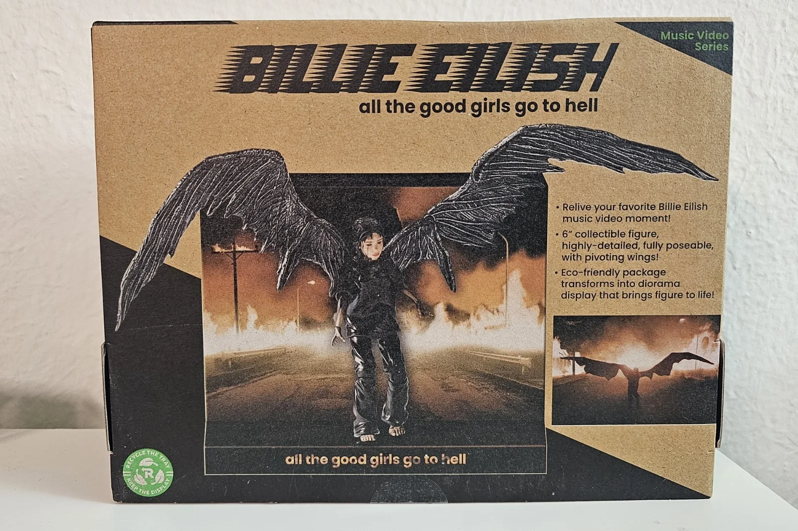 Billie Eilish Signed NTWRK ATGGGTH Figure First Production (Only 25 Signed) JSA, image 3