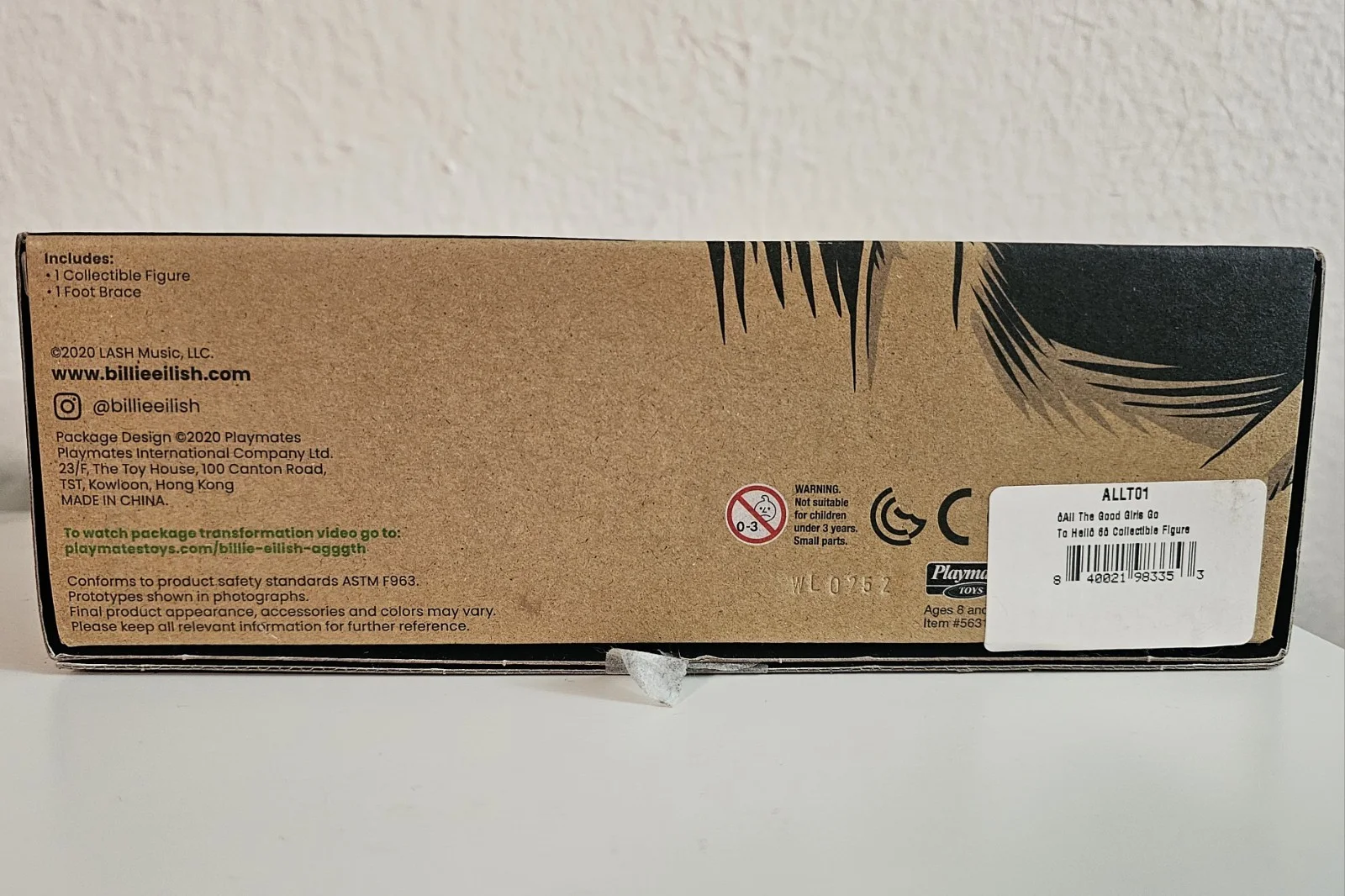 Billie Eilish Signed NTWRK ATGGGTH Figure First Production (Only 25 Signed) JSA, image 5