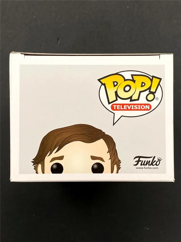 John Krasinski signed Jim Halpert Office Funko Pop! 870 autograph B~ Beckett BAS, изображение 5