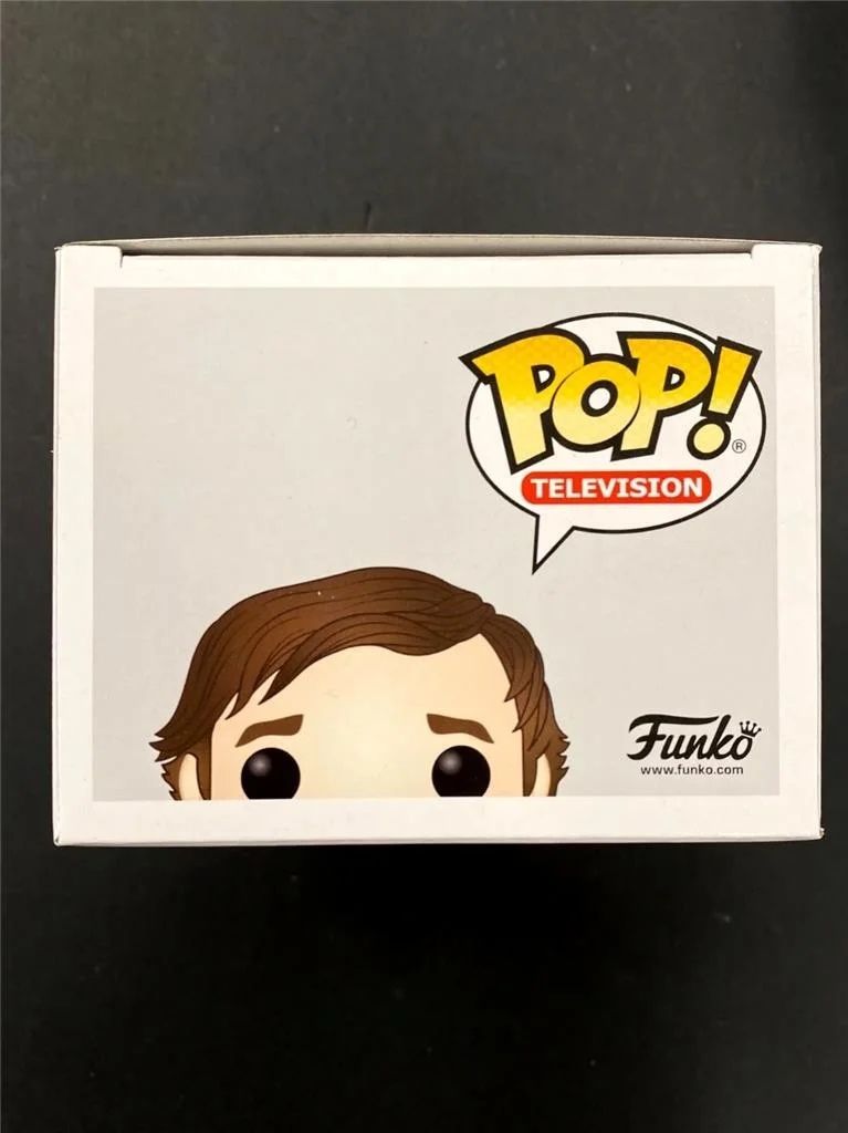 John Krasinski signed Jim Halpert Office Funko Pop! 870 autograph C~ Beckett BAS, image 5