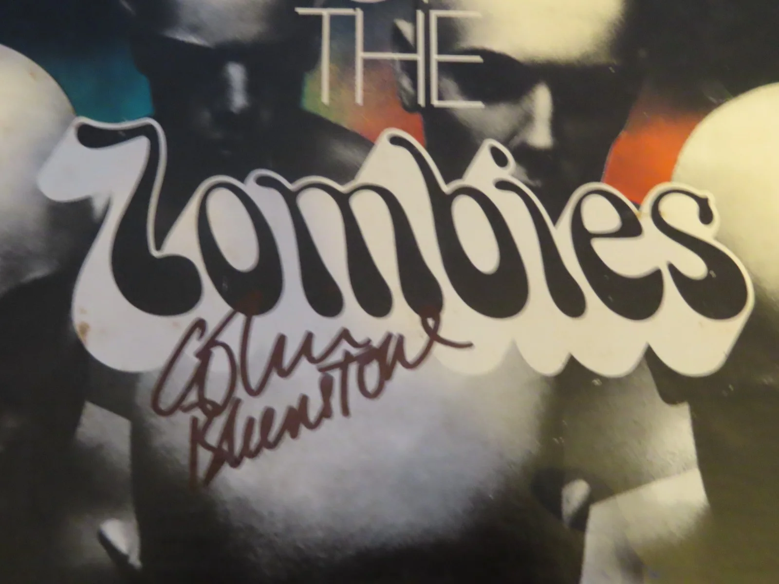 COLIN BLUNSTONE signed Time of THE ZOMBIES 1973 Record / Album COA, изображение 2