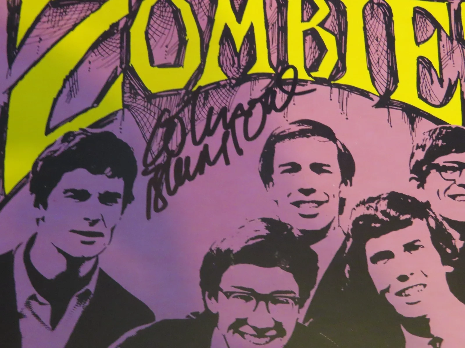 COLIN BLUNSTONE signed The Best and the Rest of THE ZOMBIES Record / Album COA, изображение 2