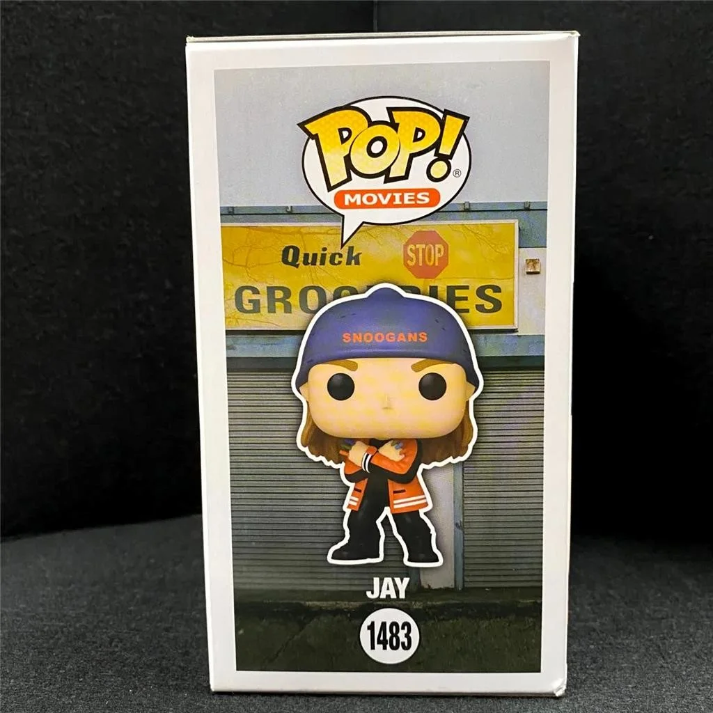 Jason Mewes signed "Jay" Clerks III Funko Pop! 1483 Figure autograph Beckett BAS, изображение 4