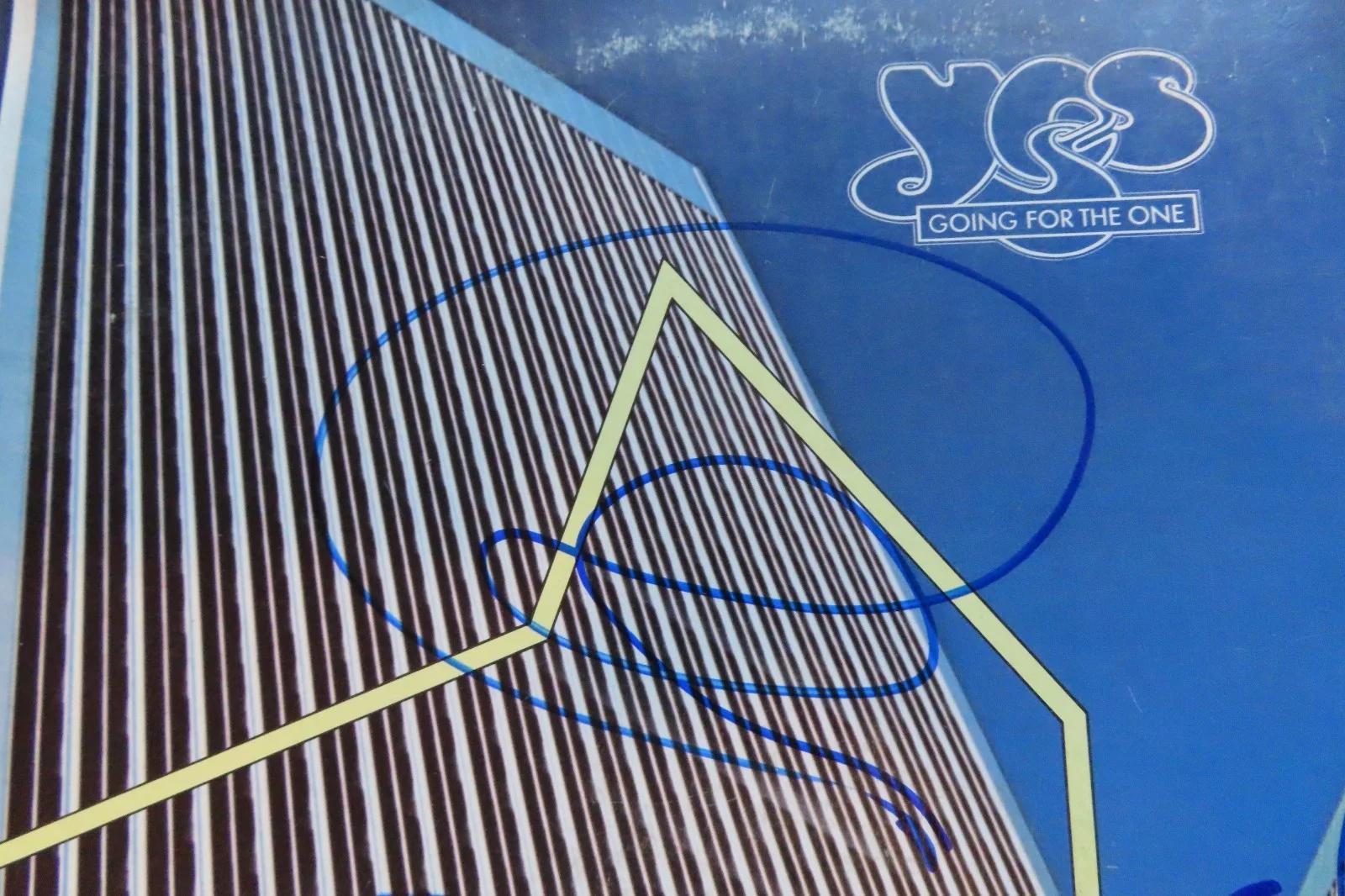 STEVE HOWE YES signed GOING FOR THE ONE 1977 Record PSA WAKEMAN HOWE ANDERSON, image 3