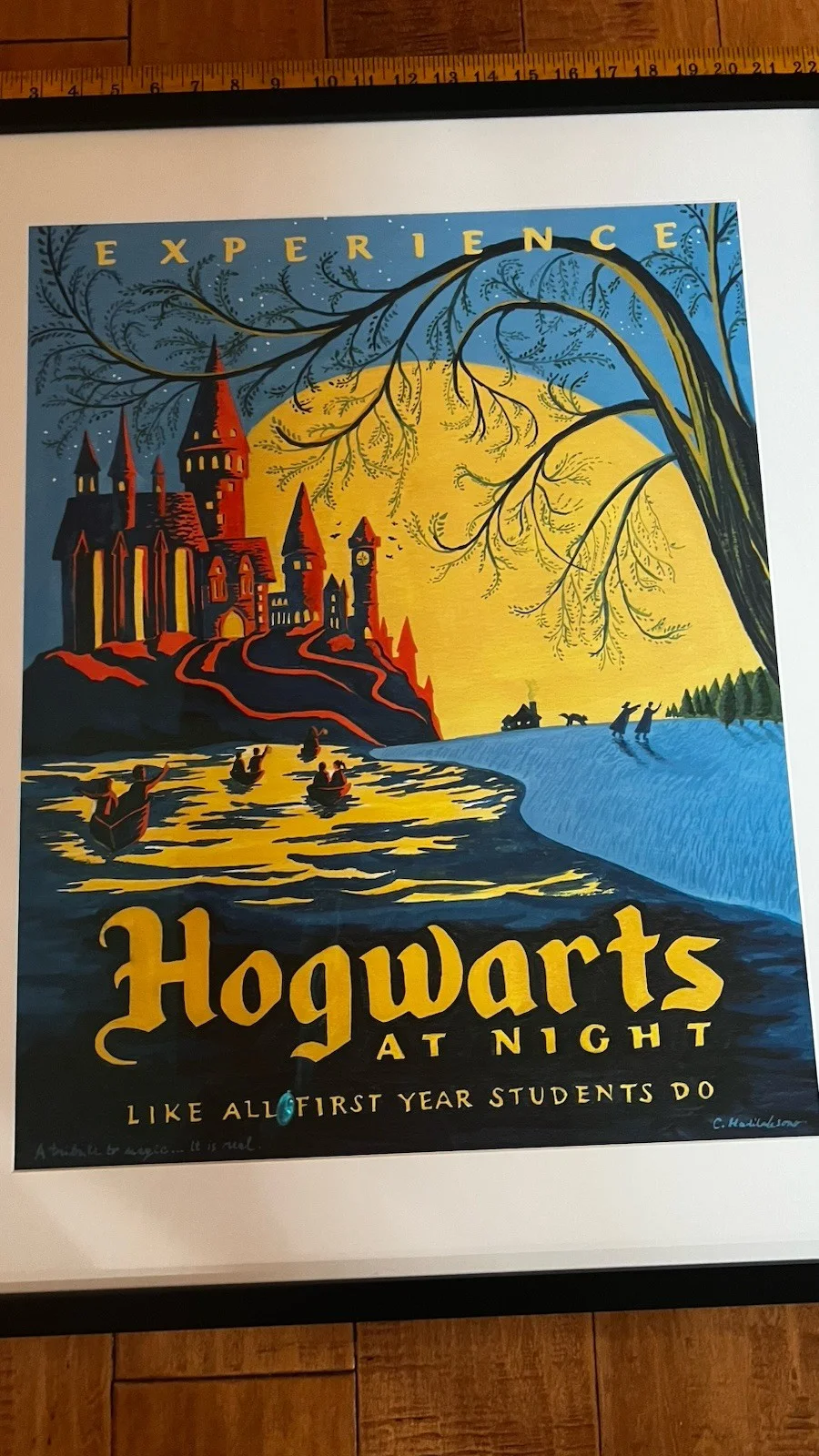 HARRY POTTER CAROLINE HADILAKSONO 18"x22.5" Framed print, image 3