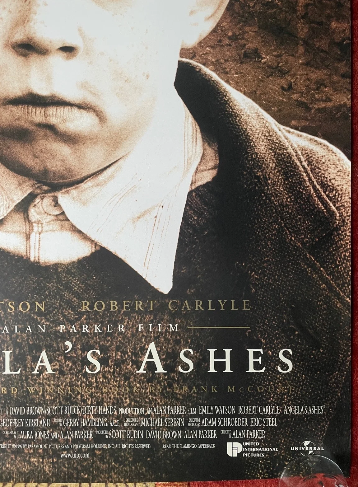 ANGELA'S ASHES (1999) original UK One Sheet Film Movie Poster Emily Watson, изображение 5