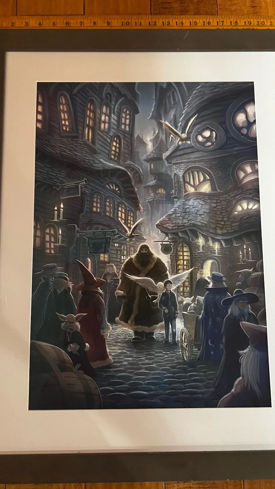 Kazu Kibuishi — HARRY POTTER AND THE SORCERER'S STONE Signed & Numbered Certificate Framed, image 3