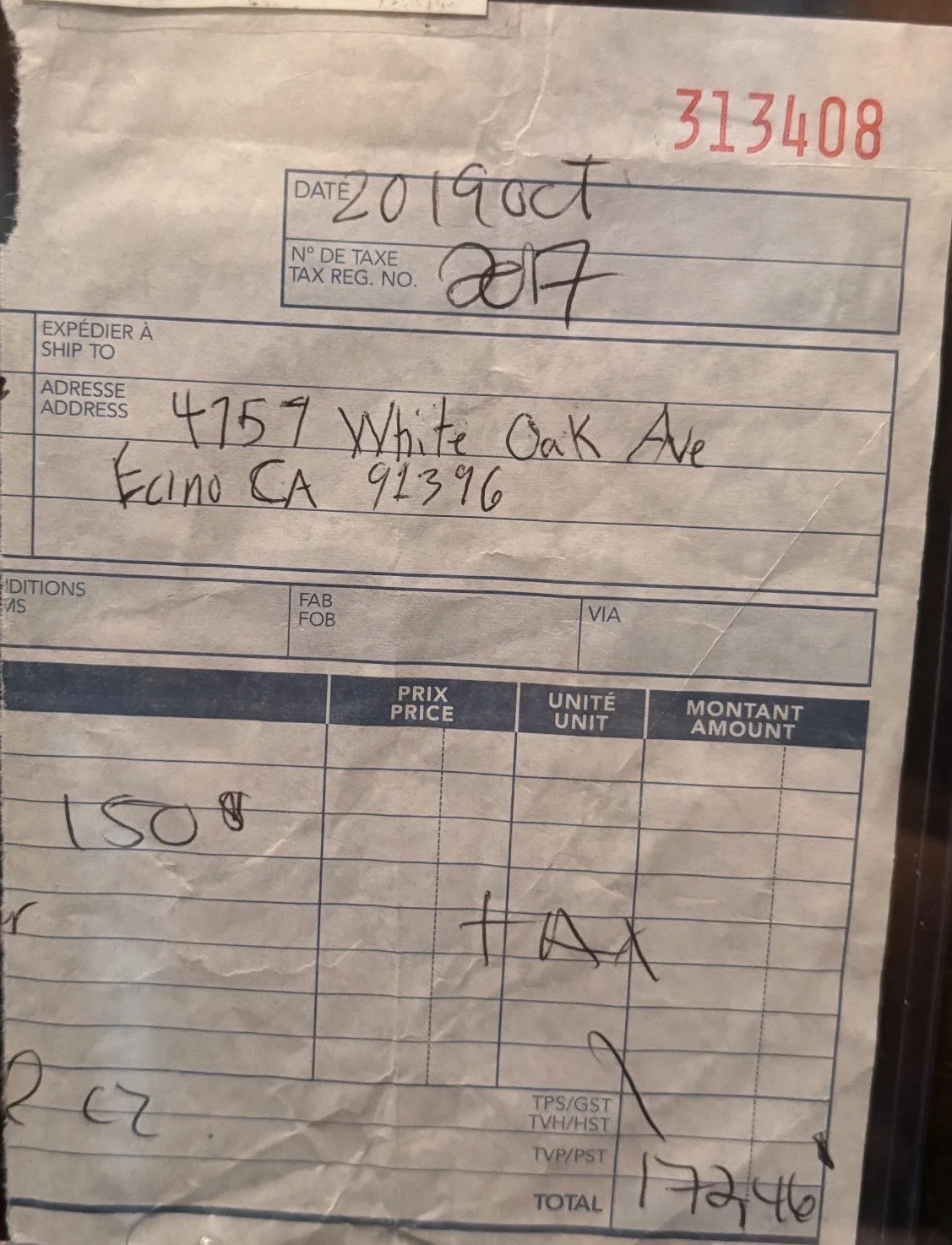 Juice WRLD PERSONALLY OWNED Receipt & HANDWRITTEN Inscription AUTHENTIC, изображение 2