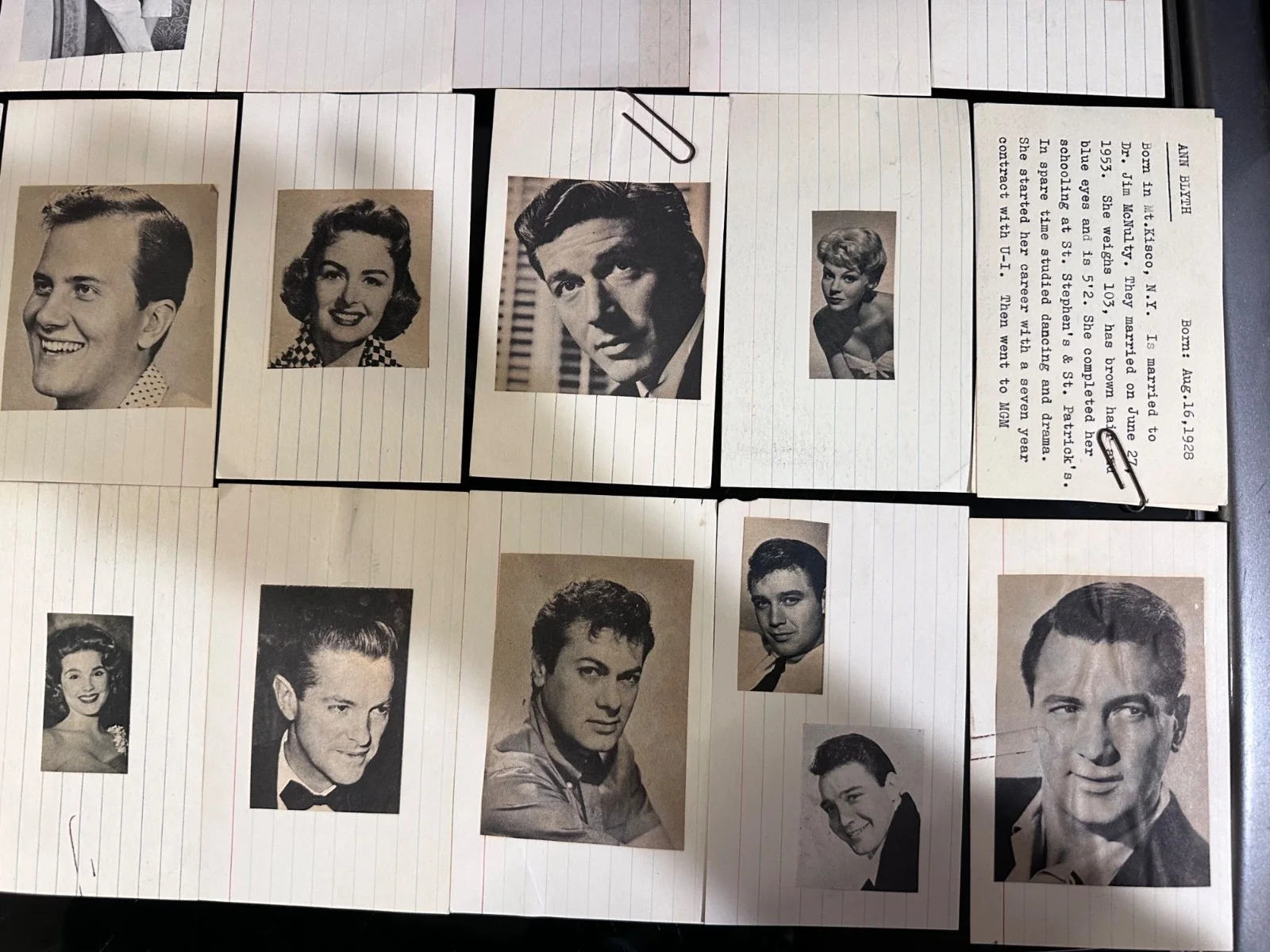Vintage Hollywood Actors & Actresses Photo Biography Collection 1950s-1960s, изображение 5