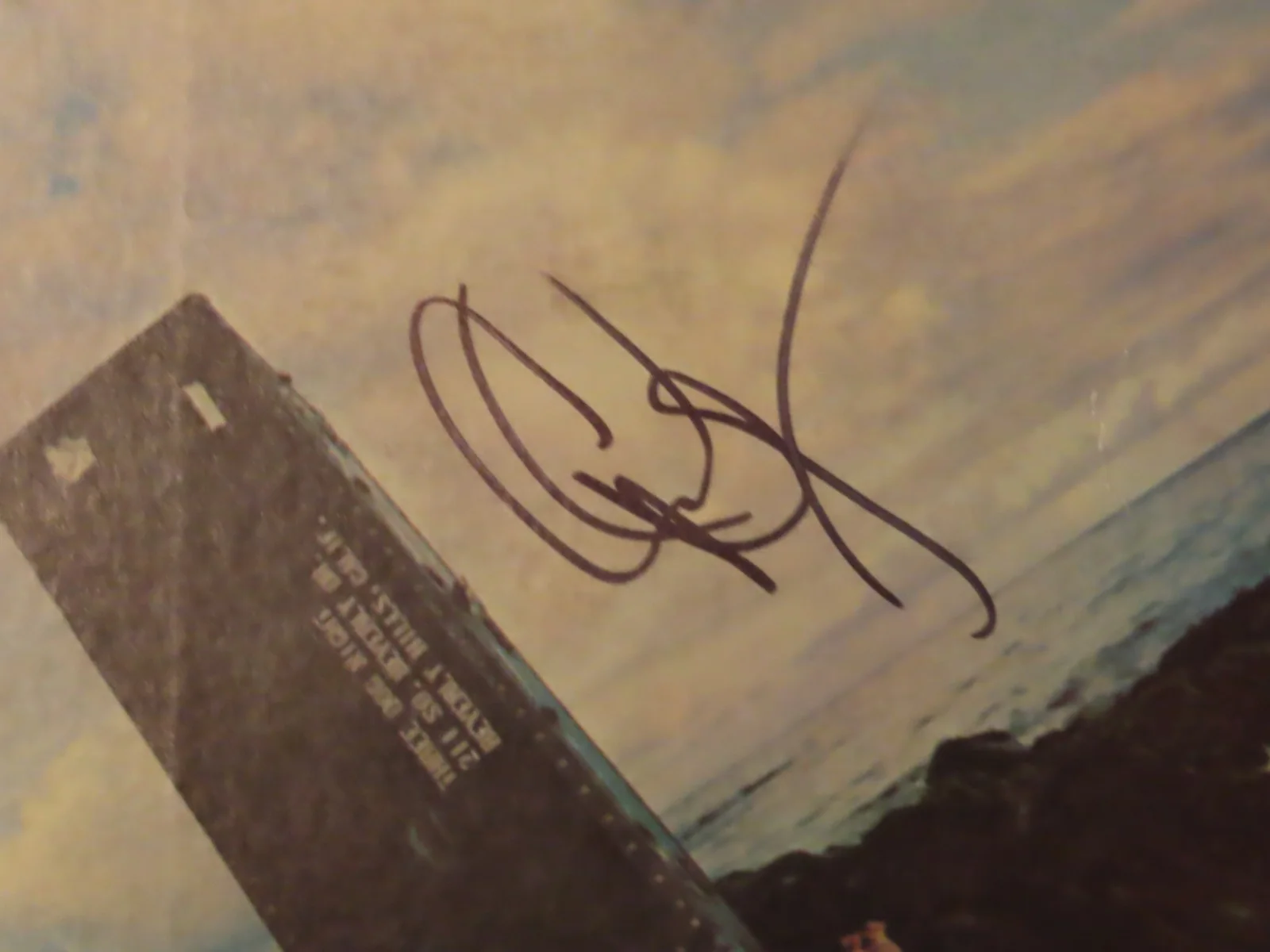 CHUCK NEGRON of THREE DOG NIGHT signed NATURALLY 1971 Record "Joy to the World", изображение 2