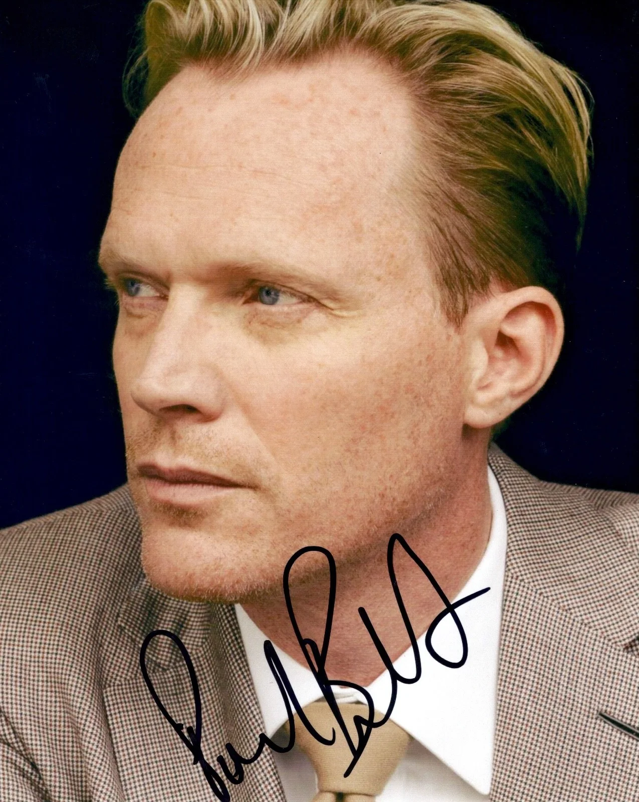 Paul Bettany — Paul Bettany signed 8x10 photo. Exact In Person Proof. Avengers