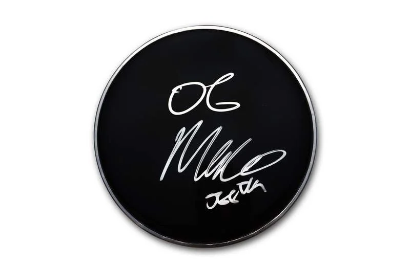 OG MACO Autographed Drumhead SIGNED AUTHENTIC COA, изображение 2