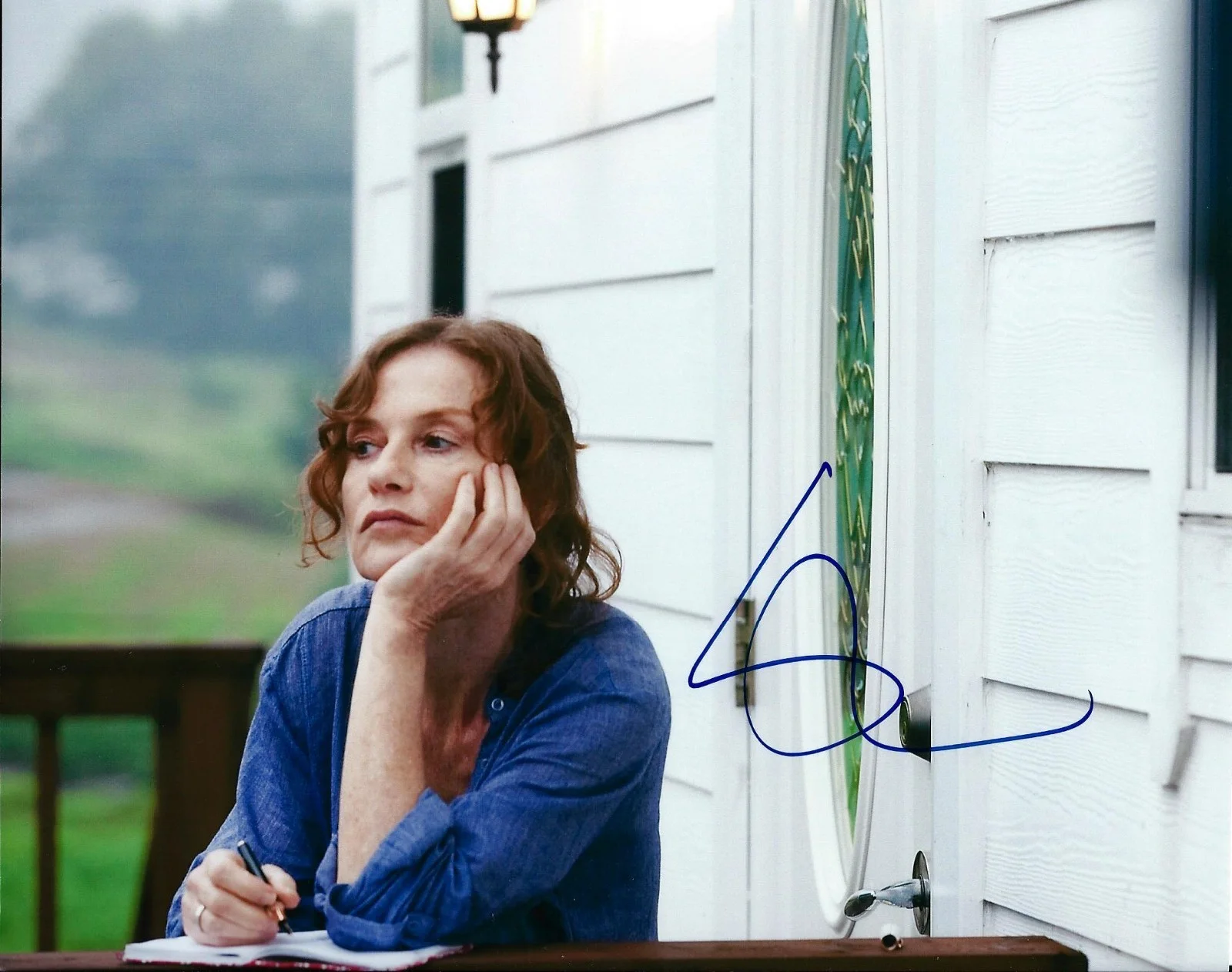 Isabelle Huppert — Isabelle Huppert signed In Another Country 8x10 photo. Elle,Amour. French Legend