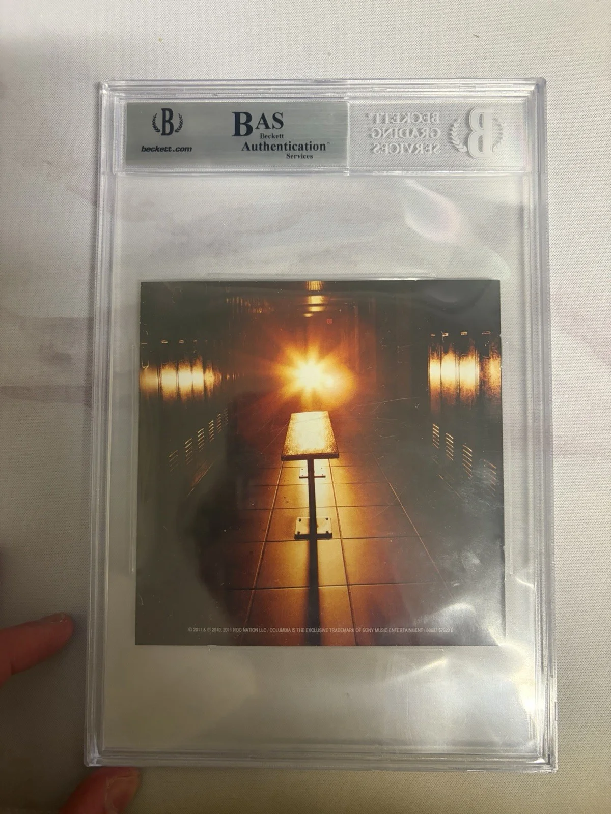 J. Cole Cole World: The Sideline Story Signed CD Booklet Beckett Authenticated, image 2