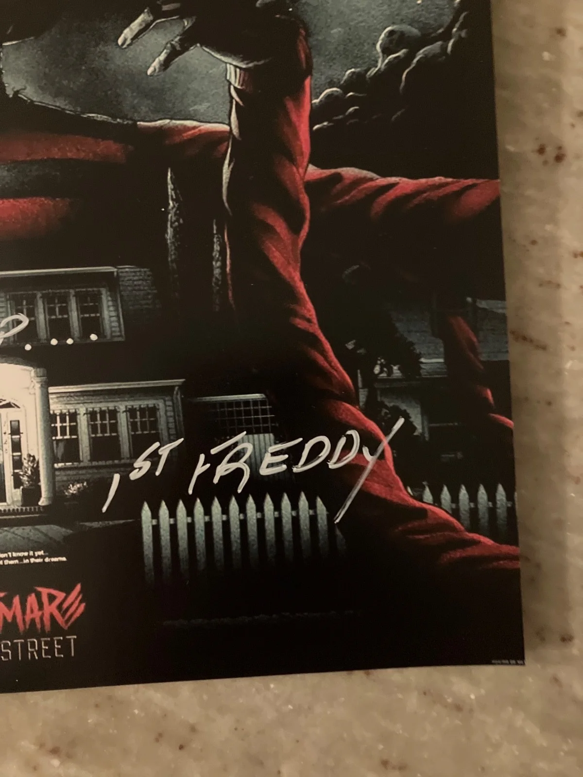 Charlie Belatdinelli autographed 8 x 10 photo stunt double nightmare on Elm Stre, изображение 2
