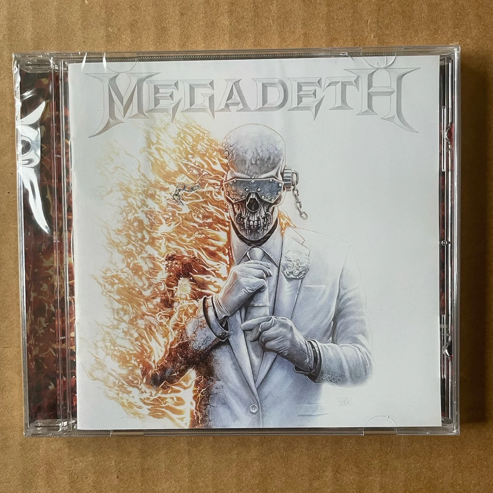 Megadeth Self Titled SIGNED CD 2026 AUTOGRAPHED Photo Insert, image 2